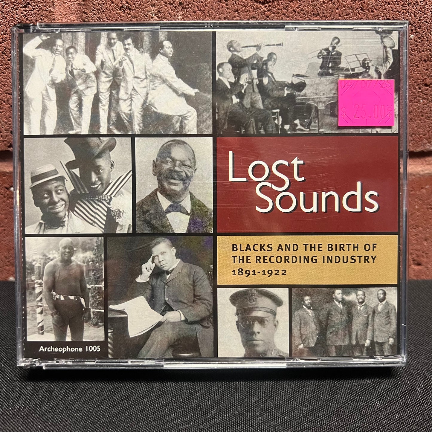 Used CD: V/A - "Lost Sounds: Blacks And The Birth Of The Recording Industry 1891-1922" 2xCD
