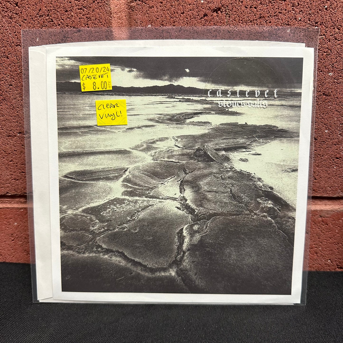 Used Vinyl: Castevet "Stones/Salts" 7" (Clear vinyl)