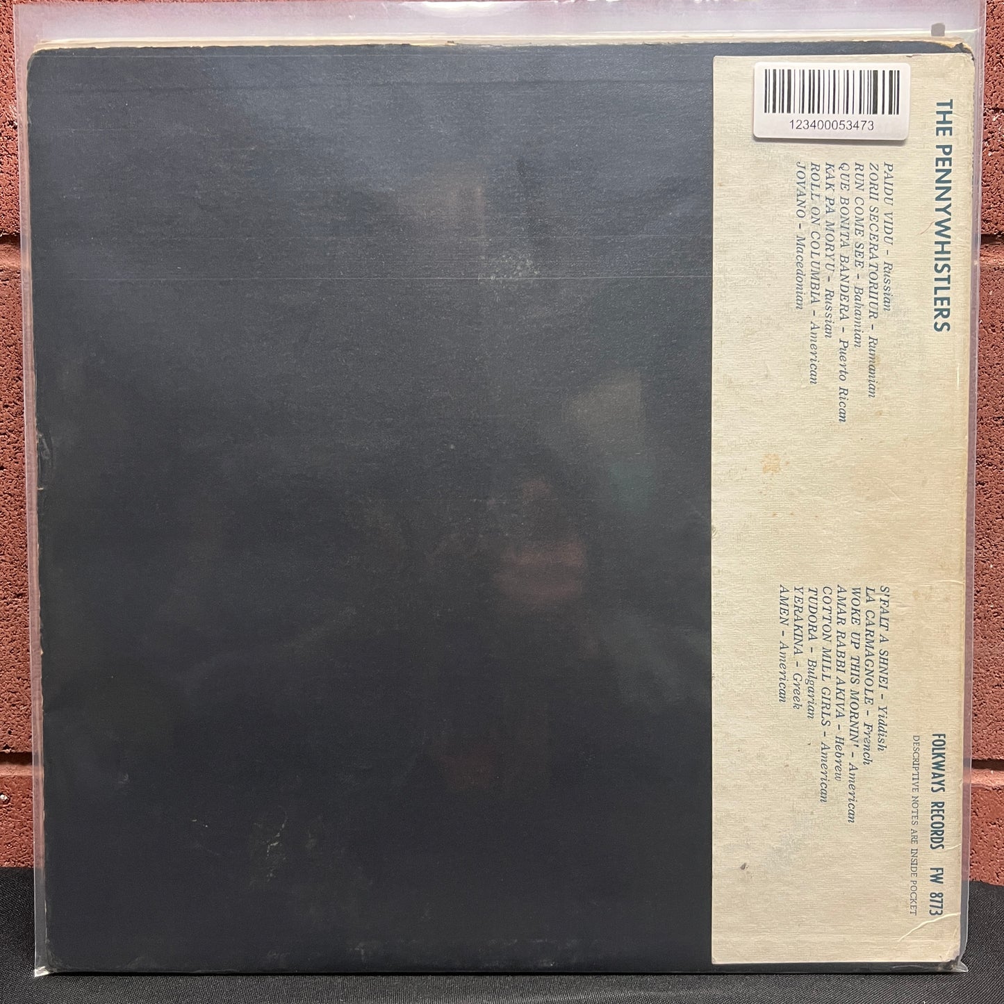 Used Vinyl: Pennywhistlers "The Pennywhistlers" LP