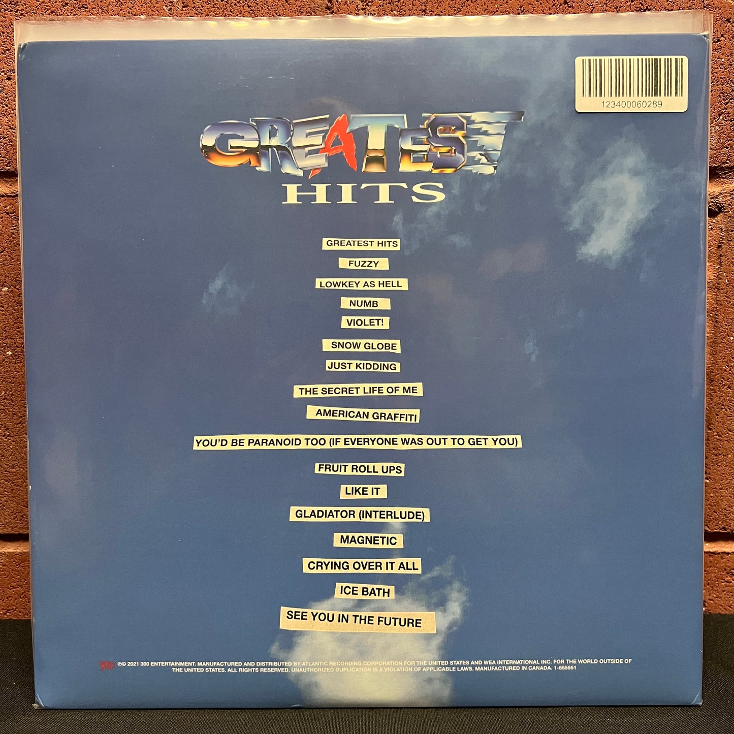 Used Vinyl: Waterparks "Greatest Hits" 2xLP (Orange vinyl)