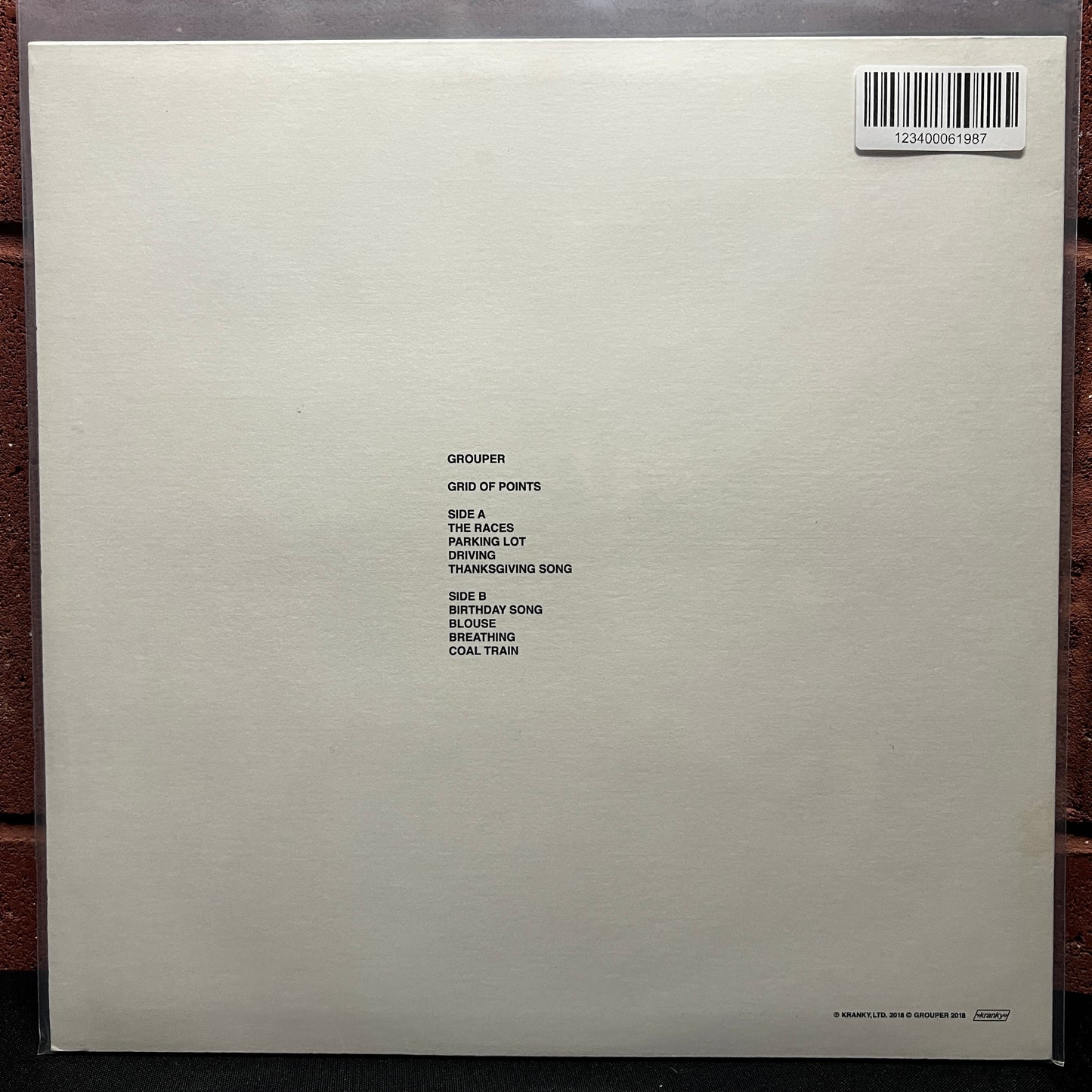 Used Vinyl: Grouper "Grid of Points" LP