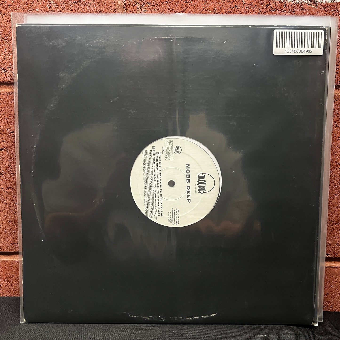 Used Vinyl: Mobb Deep "The Nighttime G.O.D. Pt. III" 12" (1997 Promo Press)