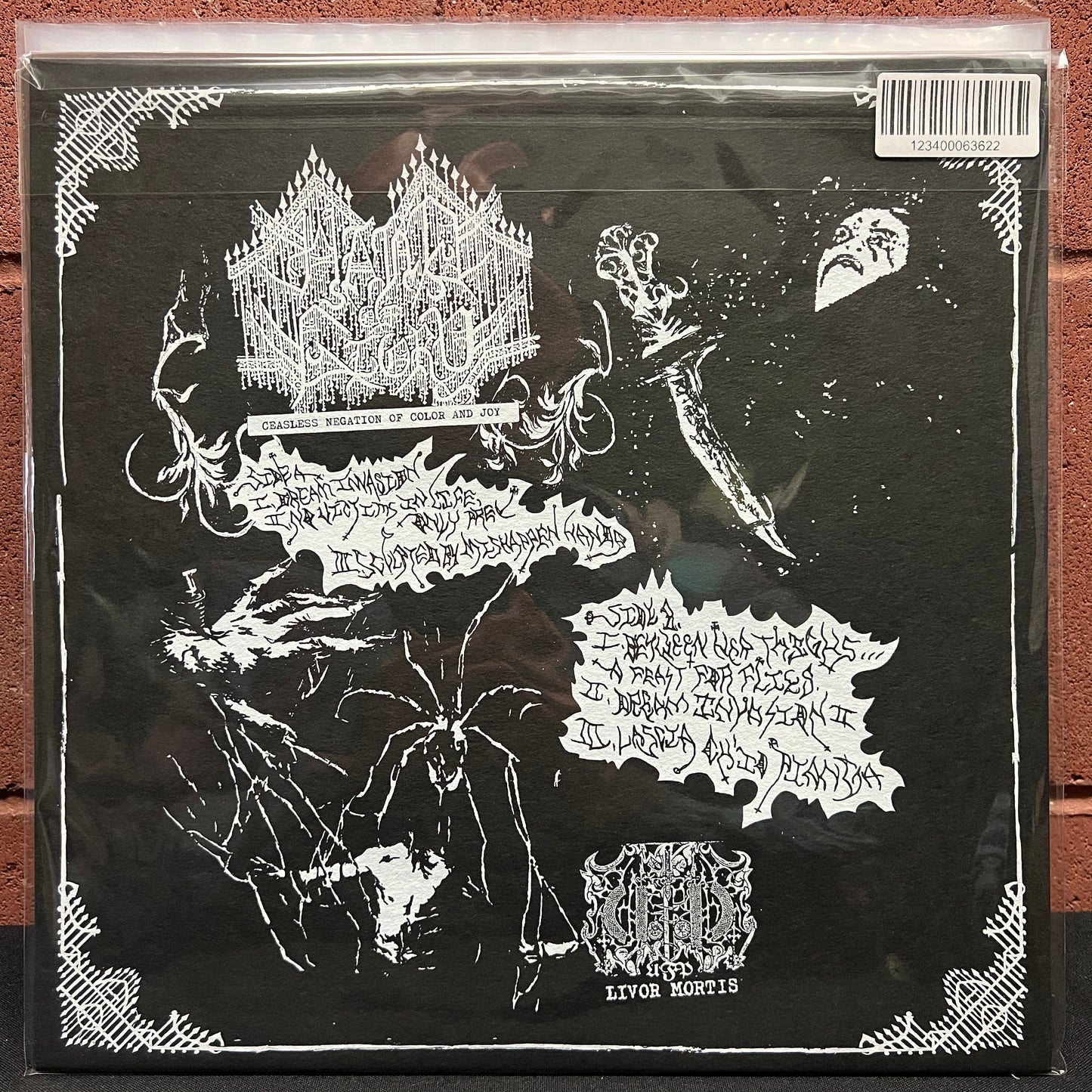 Used Vinyl: Hand Of Glory "Ceaseless Negation Of Color & Joy" LP (2021 Press)