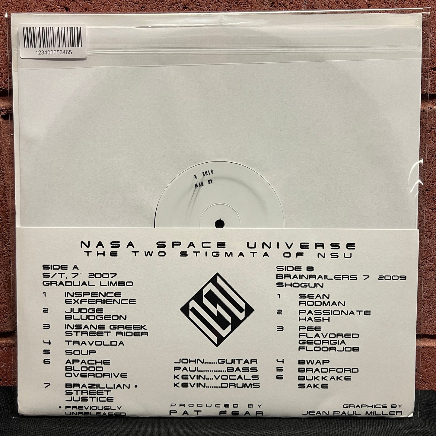 Used Vinyl: Nasa Space Universe "The Two Stigmata of Nasa Space Universe" LP