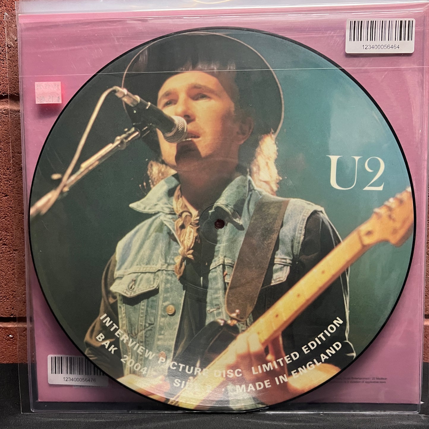 Used Vinyl: U2 "Interview" LP (UK Picture Disc)