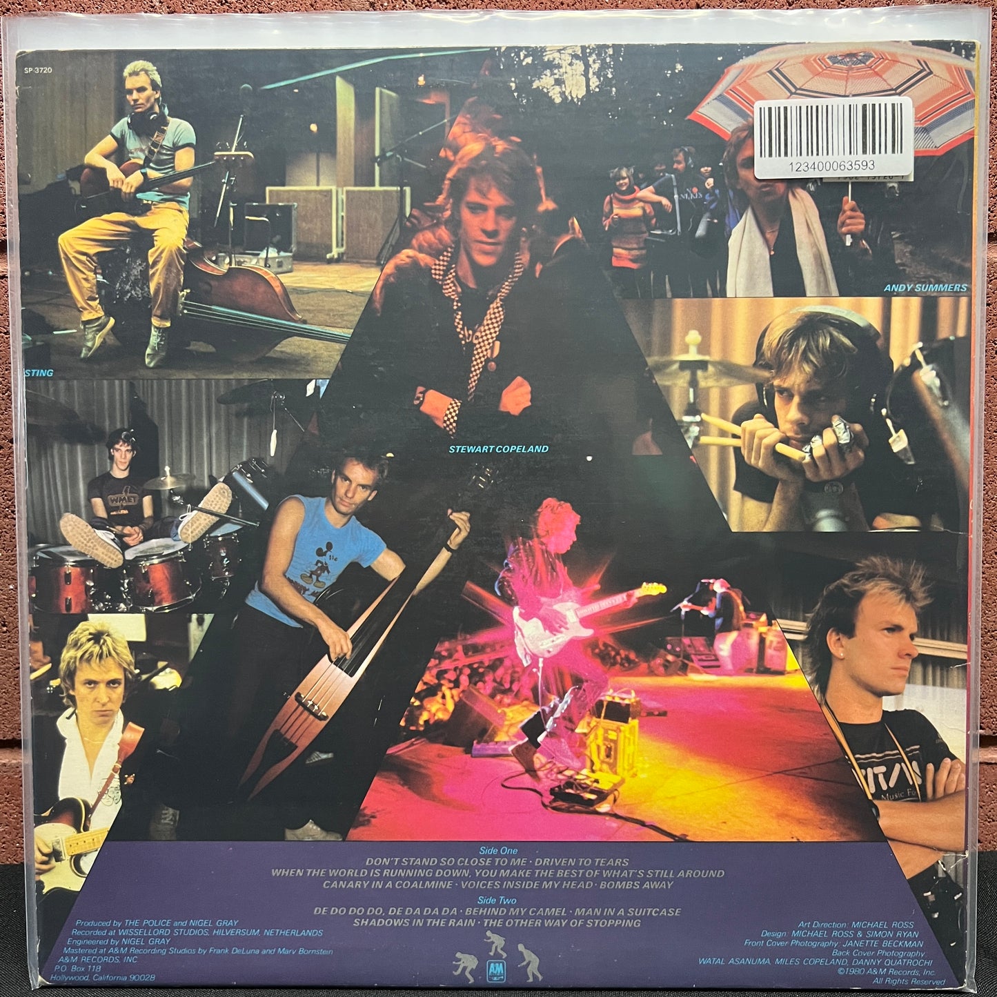 Used Vinyl: The Police "Zenyatta Mondatta" LP (1981 Press)