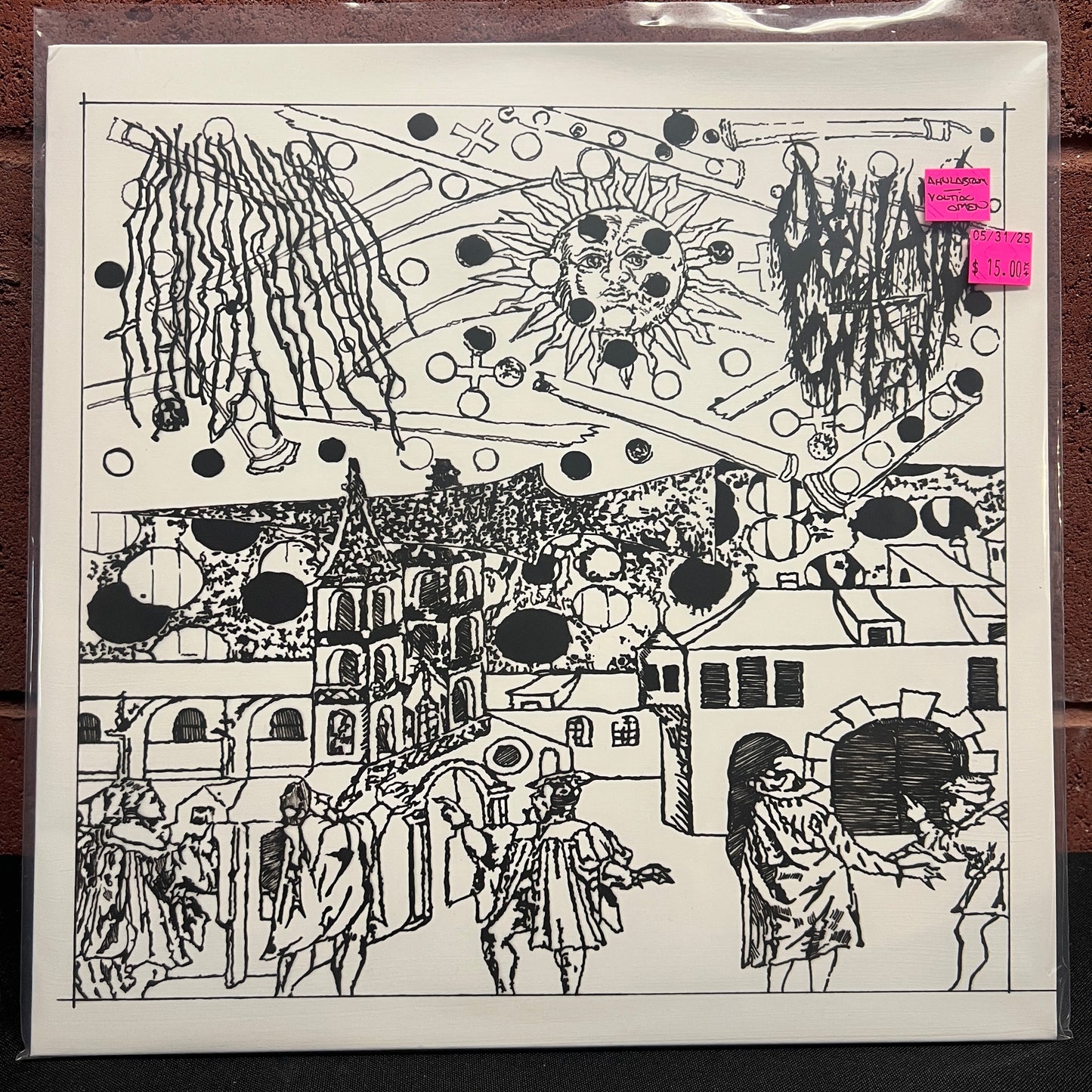 Used Vinyl: Ahulabrum / Voltaic Omen "Planetary Poltergeist"