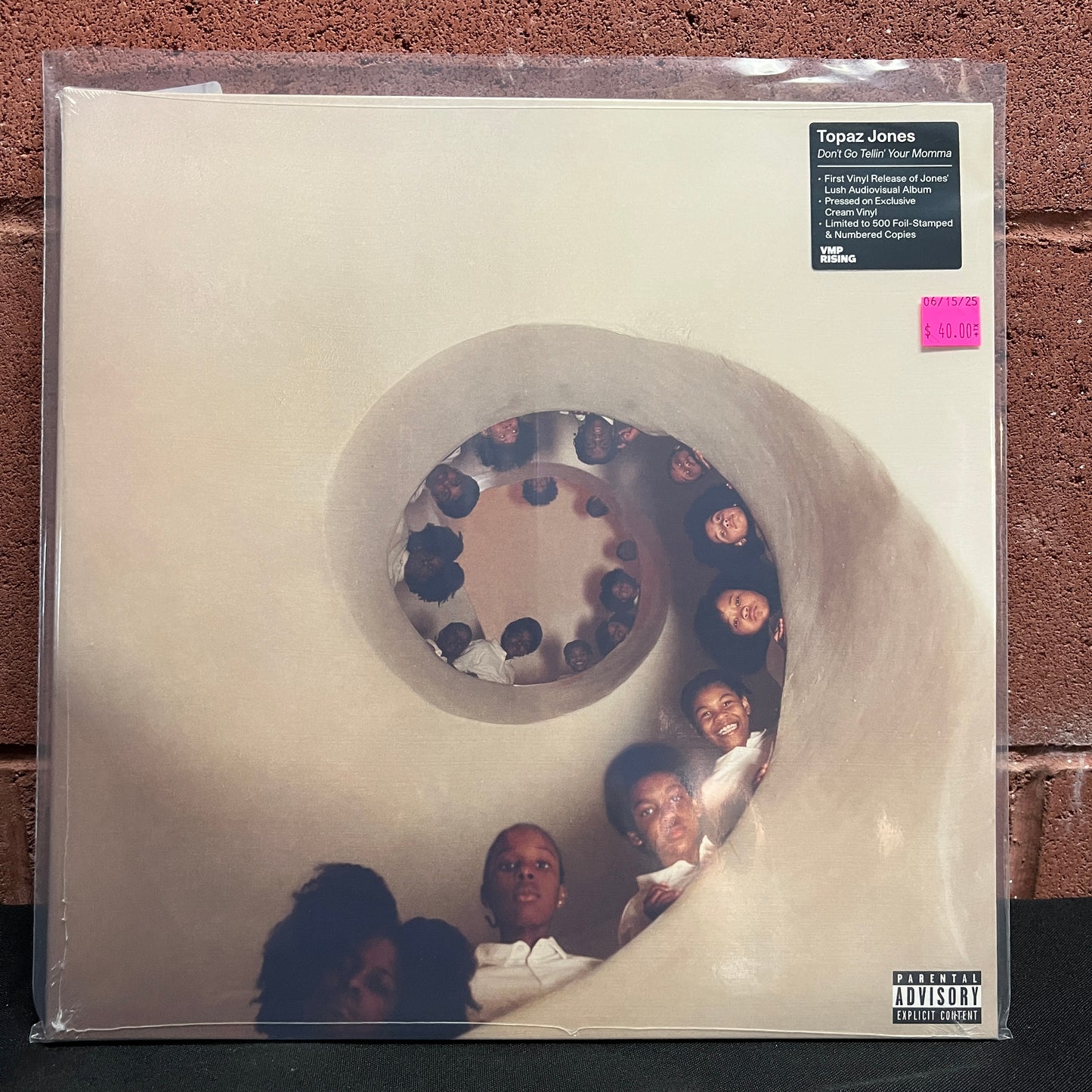 Used Vinyl: Topaz Jones "Don't Go Tellin' Your Momma" LP (Cream Vinyl)