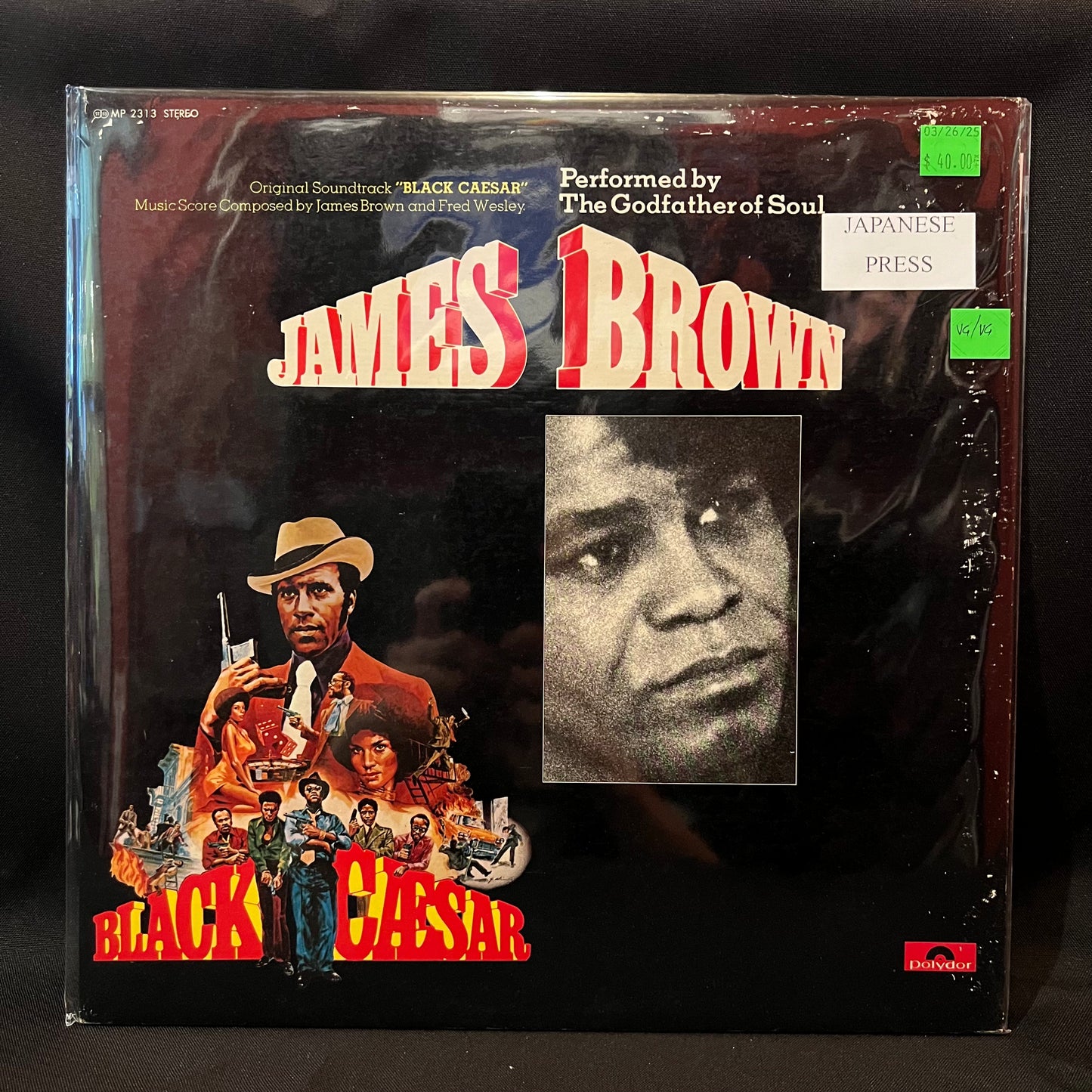 Used Vinyl: James Brown "Black Caesar" LP (Japanese Press)