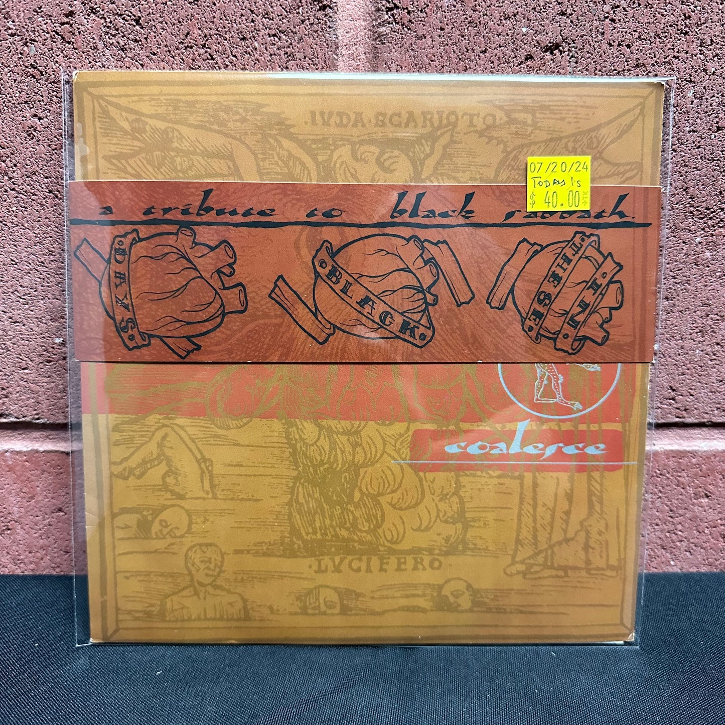 Used Vinyl: Today Is The Day / Coalesce "In These Black Days Volume Three" 7" (Tan vinyl)