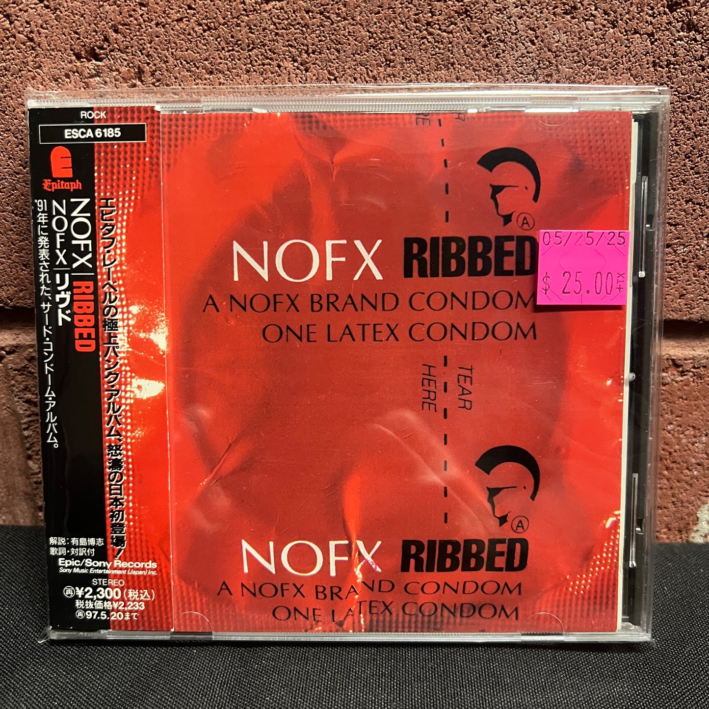 Used CD: NOFX "Ribbed" CD (1995 Japanese Press)