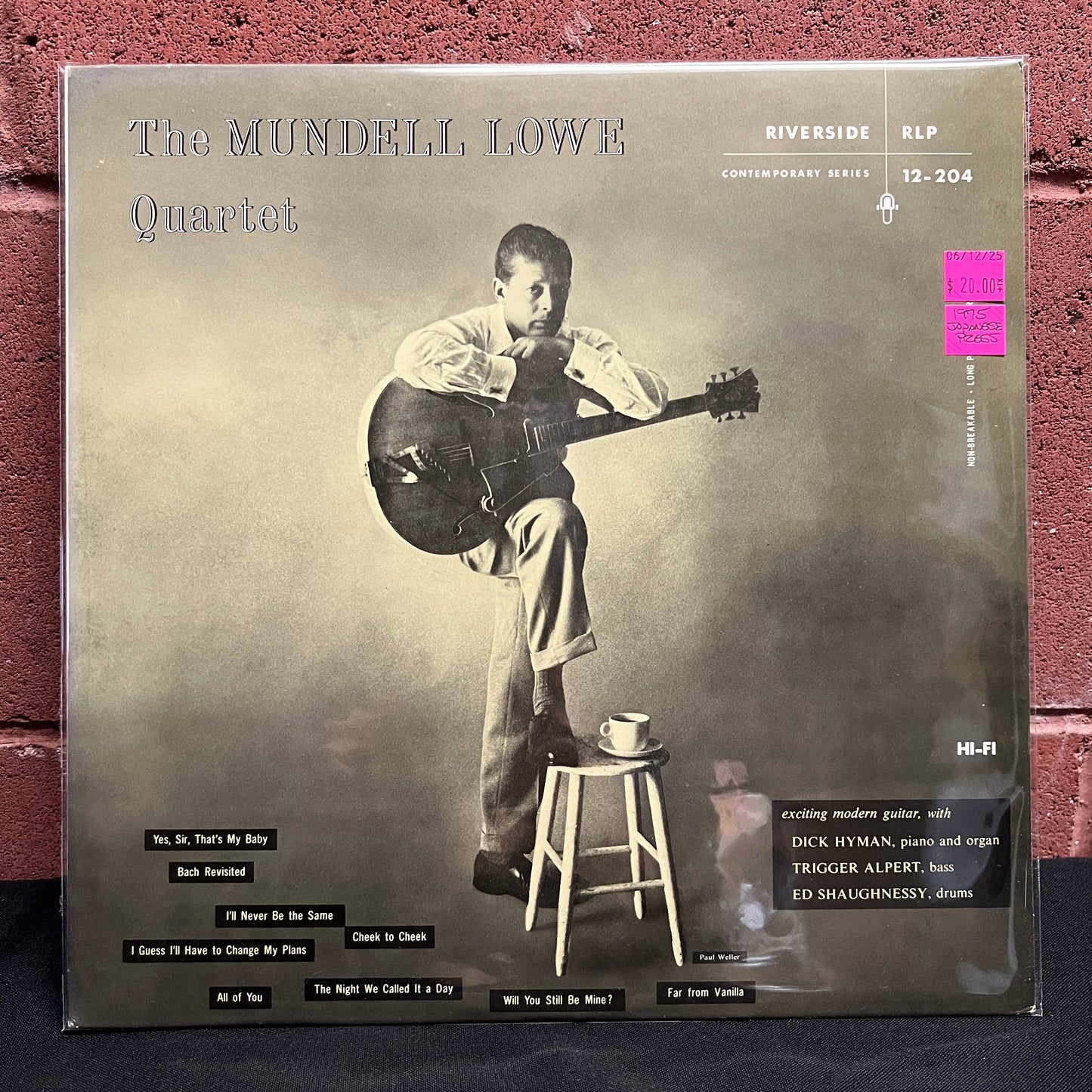 Used Vinyl: The Mundell Lowe Quartet "S/T" LP (Japanese Press)