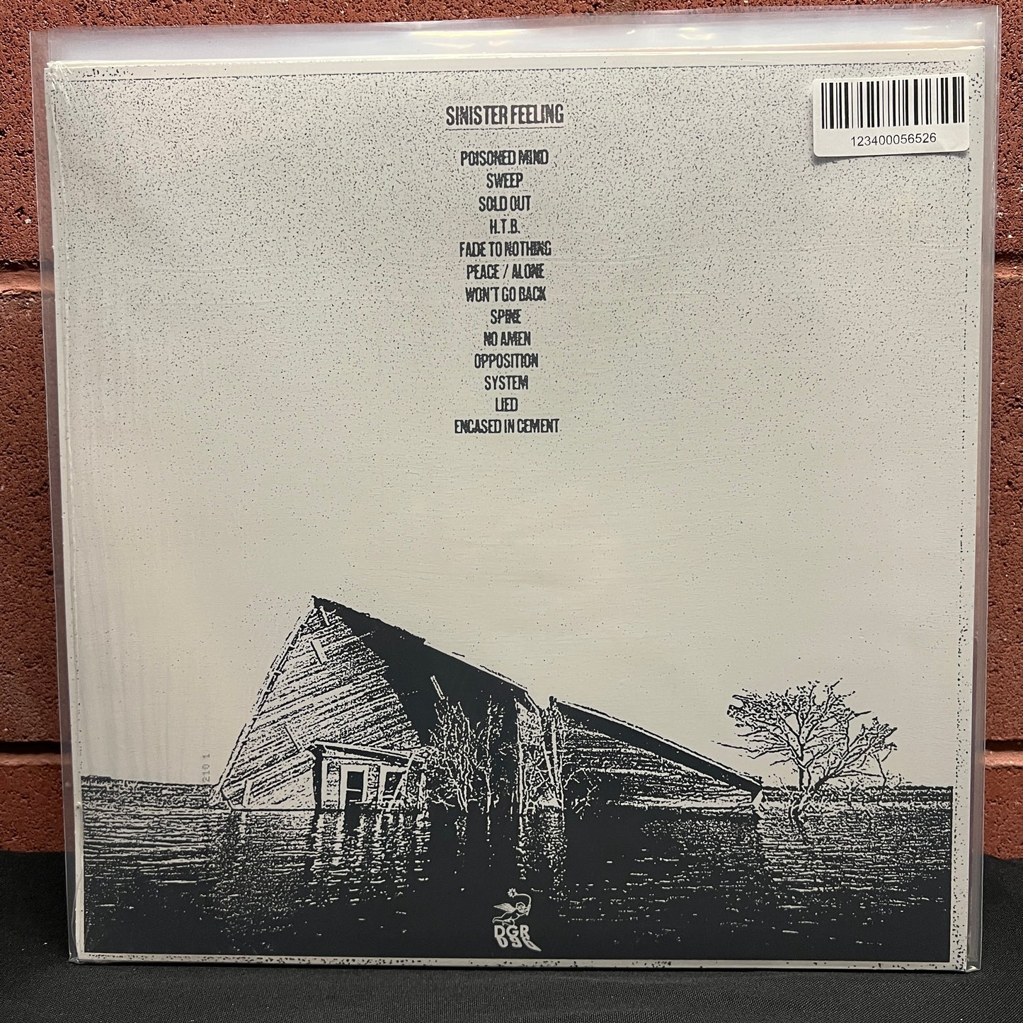 Used Vinyl: Sinister Feeling "S/T" 12" (Red & Black Marble Vinyl)