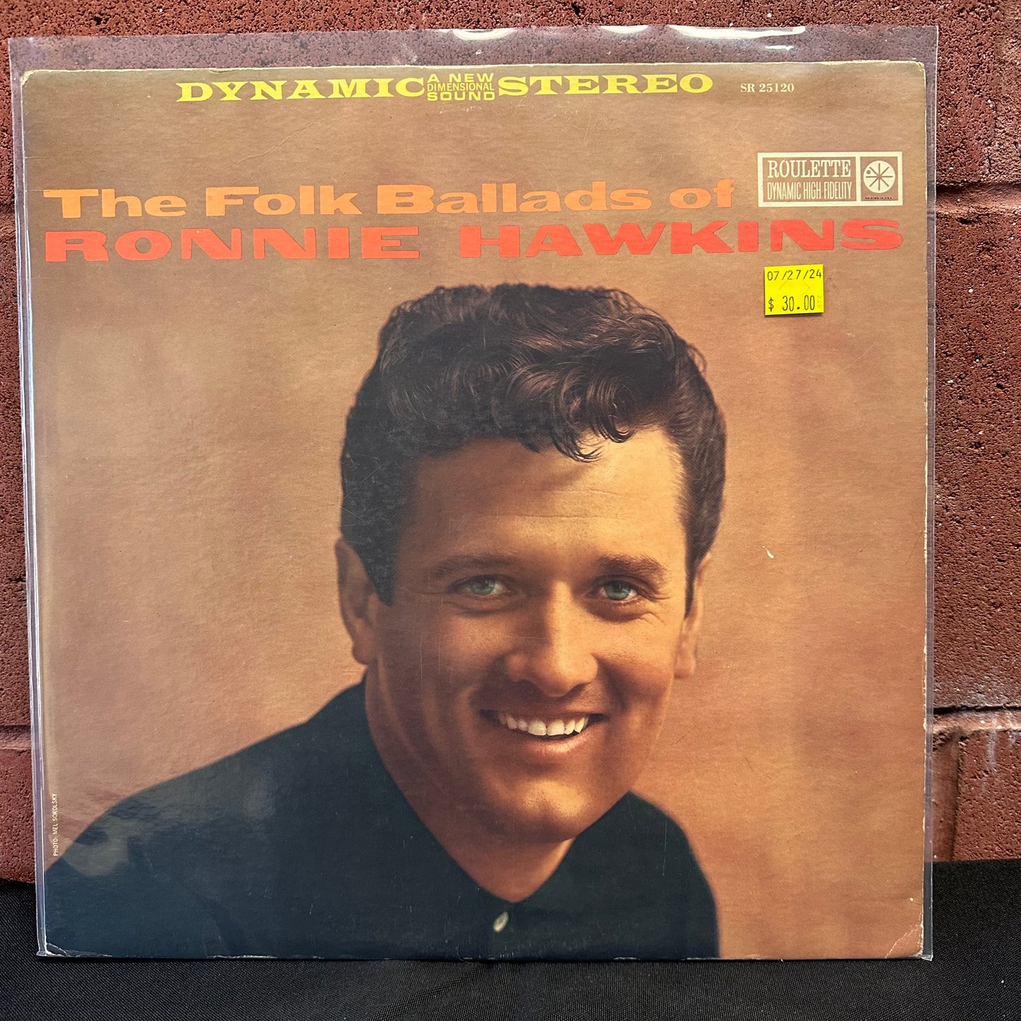 Used Vinyl: Ronnie Hawkins "The Folk Ballads Of Ronnie Hawkins" LP