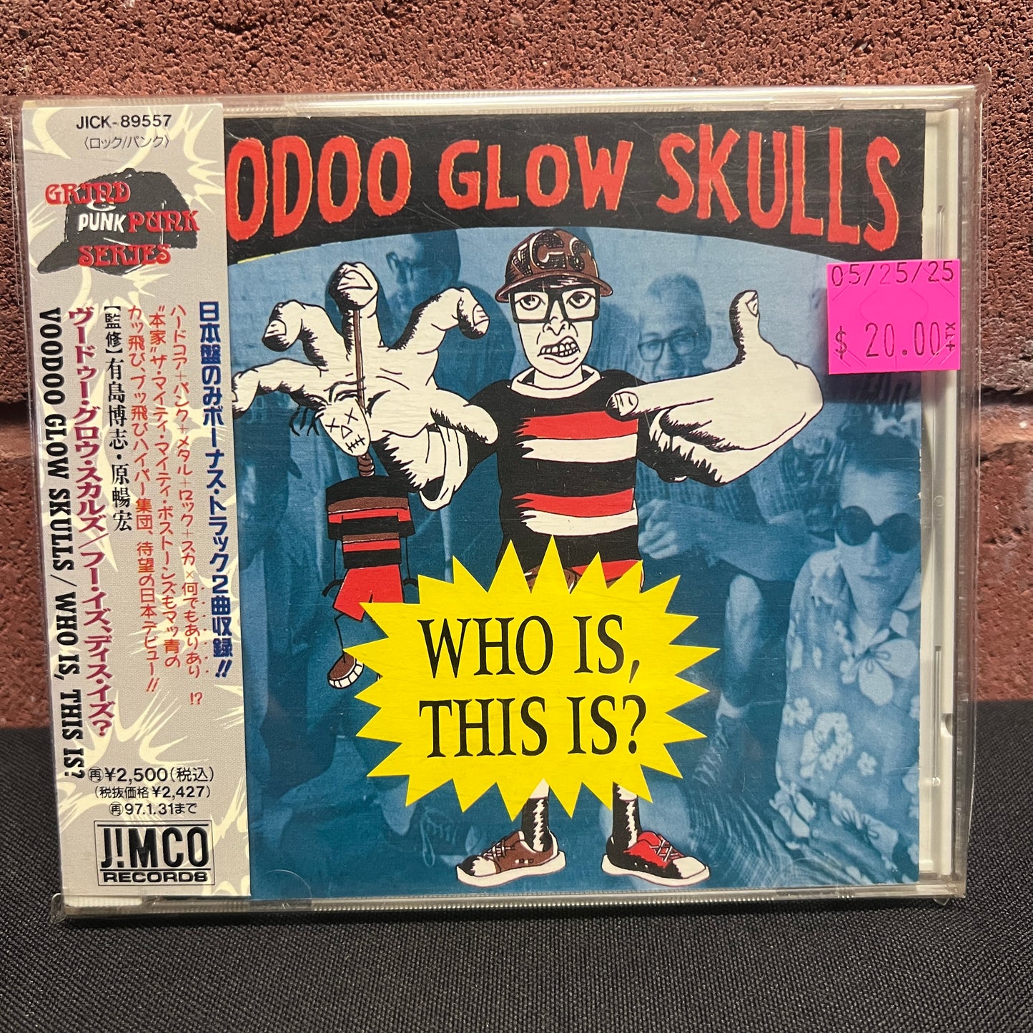 Used CD: Voodoo Glow Skulls "Who Is, This Is?" CD (1995 Japanese Press w/ Bonus Tracks)
