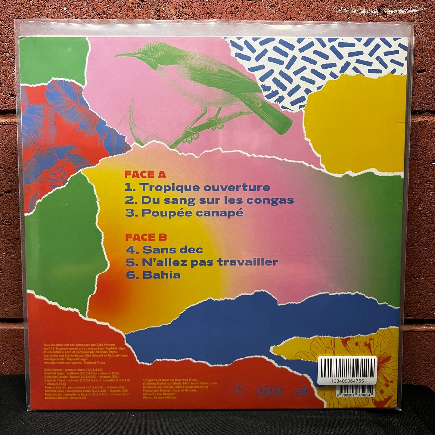 Used Vinyl: Cléa Vincent "Tropi-Clea 2" LP (2020 Press - Sealed)