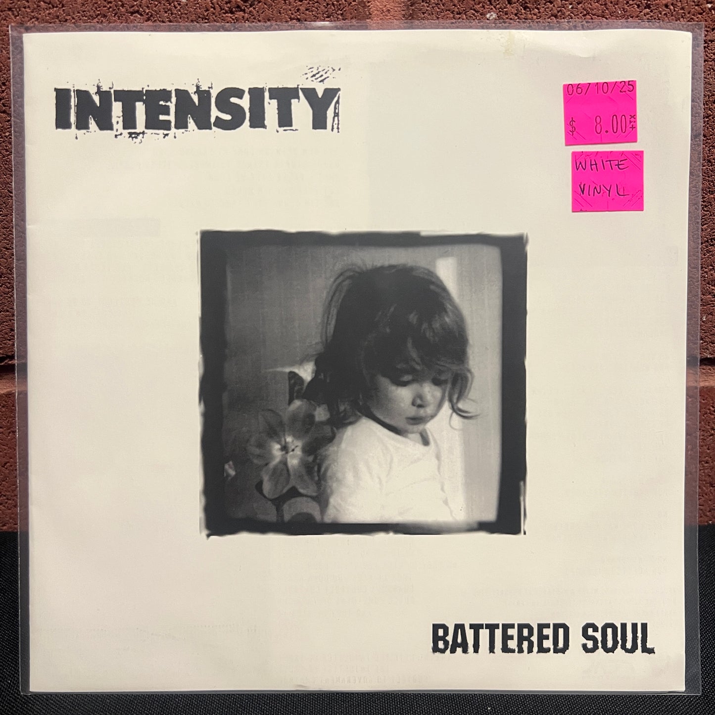 Used Vinyl: Intensity "Battered Soul" 7" (White Vinyl)