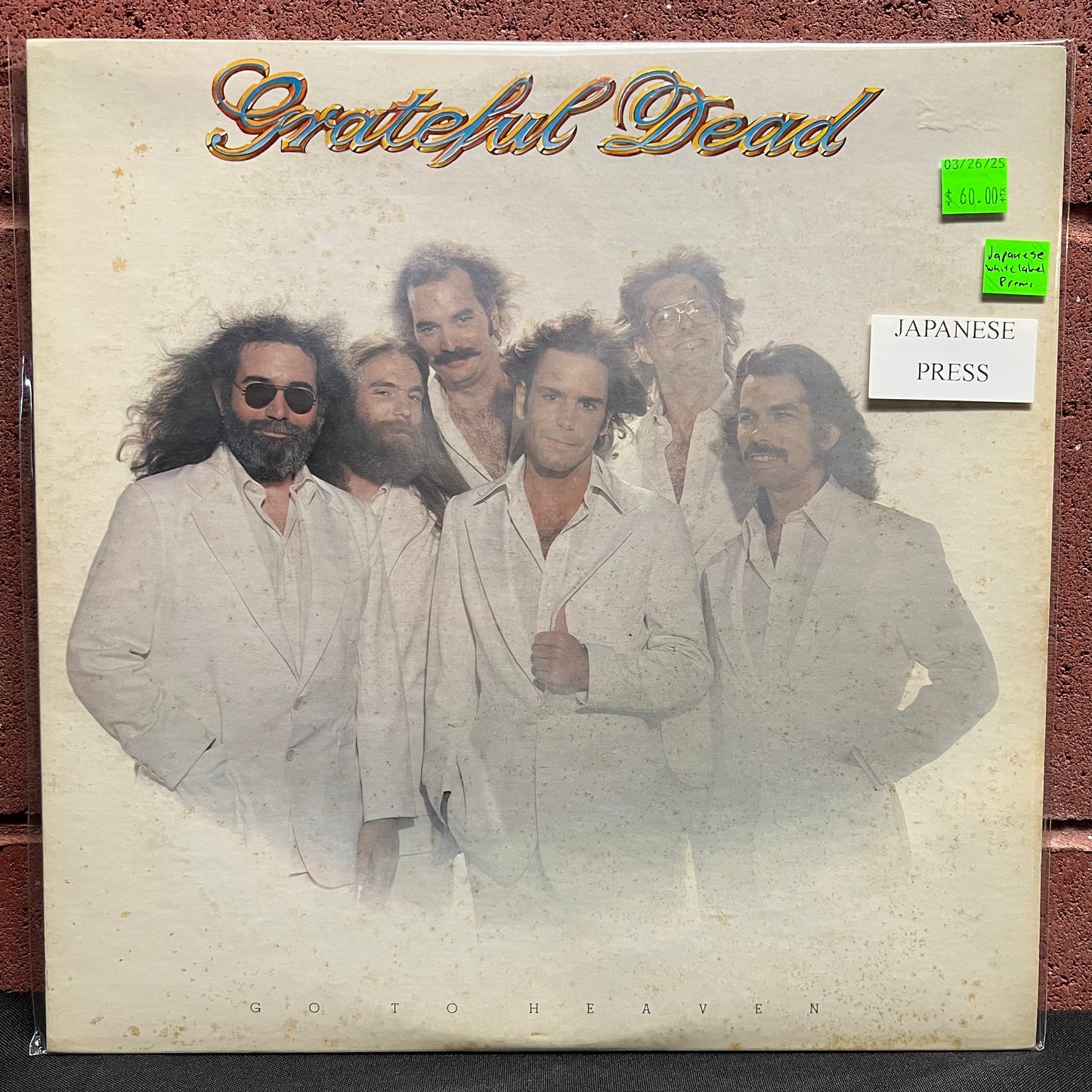 Used Vinyl: Grateful Dead "Go To Heaven" LP (White Label Promo Japanese Press)