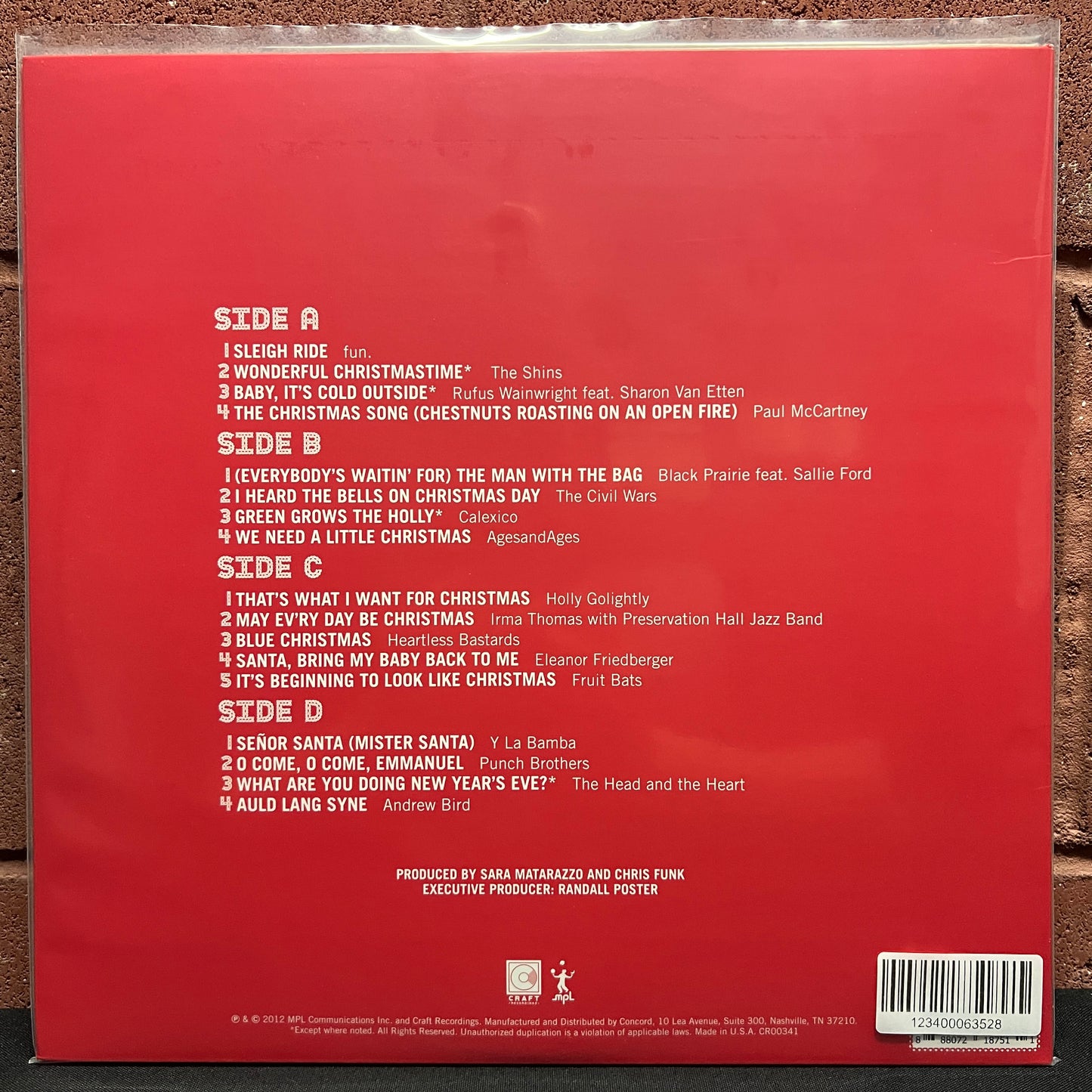 Used Vinyl: V/A - "Holidays Rule" 2xLP (2022 Press - Red Vinyl)