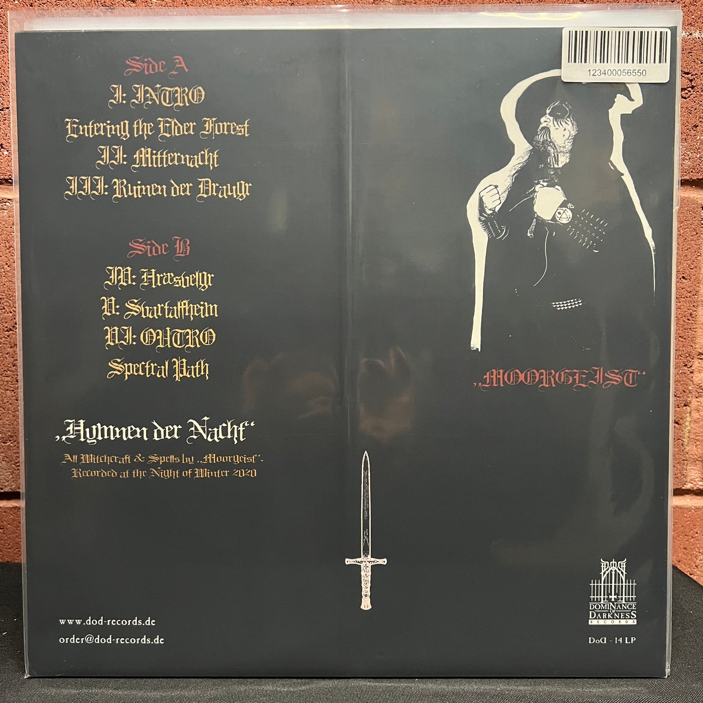 Used Vinyl: Moorgeist "Hymnen der Nacht" LP
