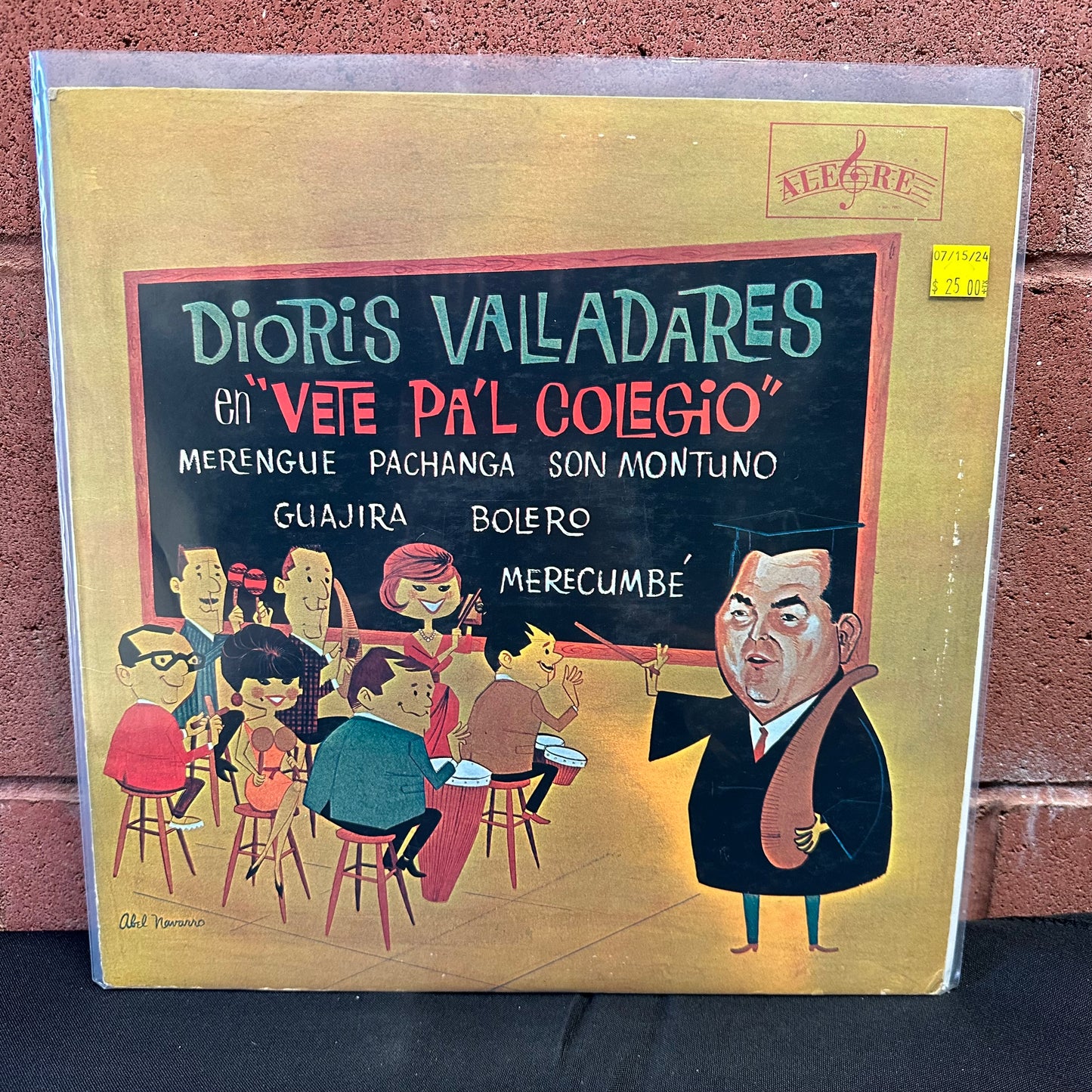 Used Vinyl: Dioris Valladares "Vete Pa'l Colegio" LP