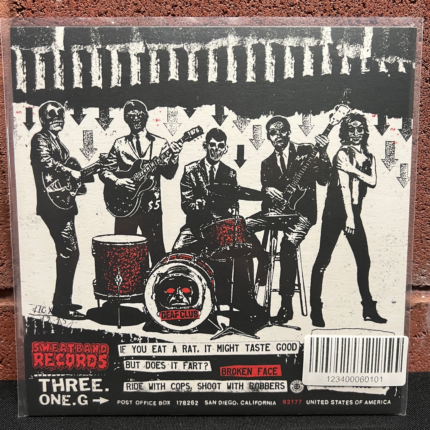 Used Vinyl: Deaf Club "Bad Songs Forever" 7" (White vinyl)