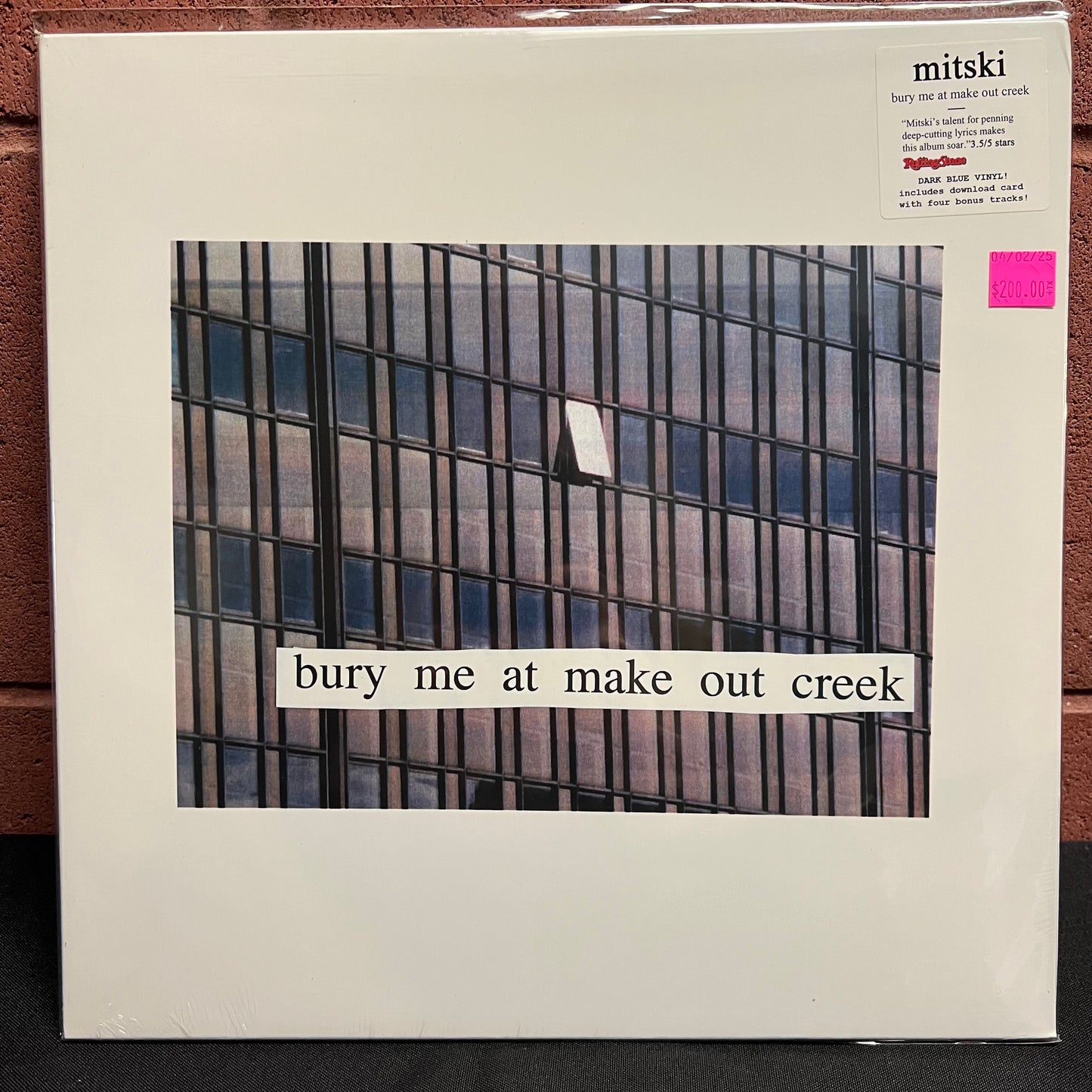 Used Vinyl: Mitski "Bury Me At Make Out Creek" LP (Dark Blue)