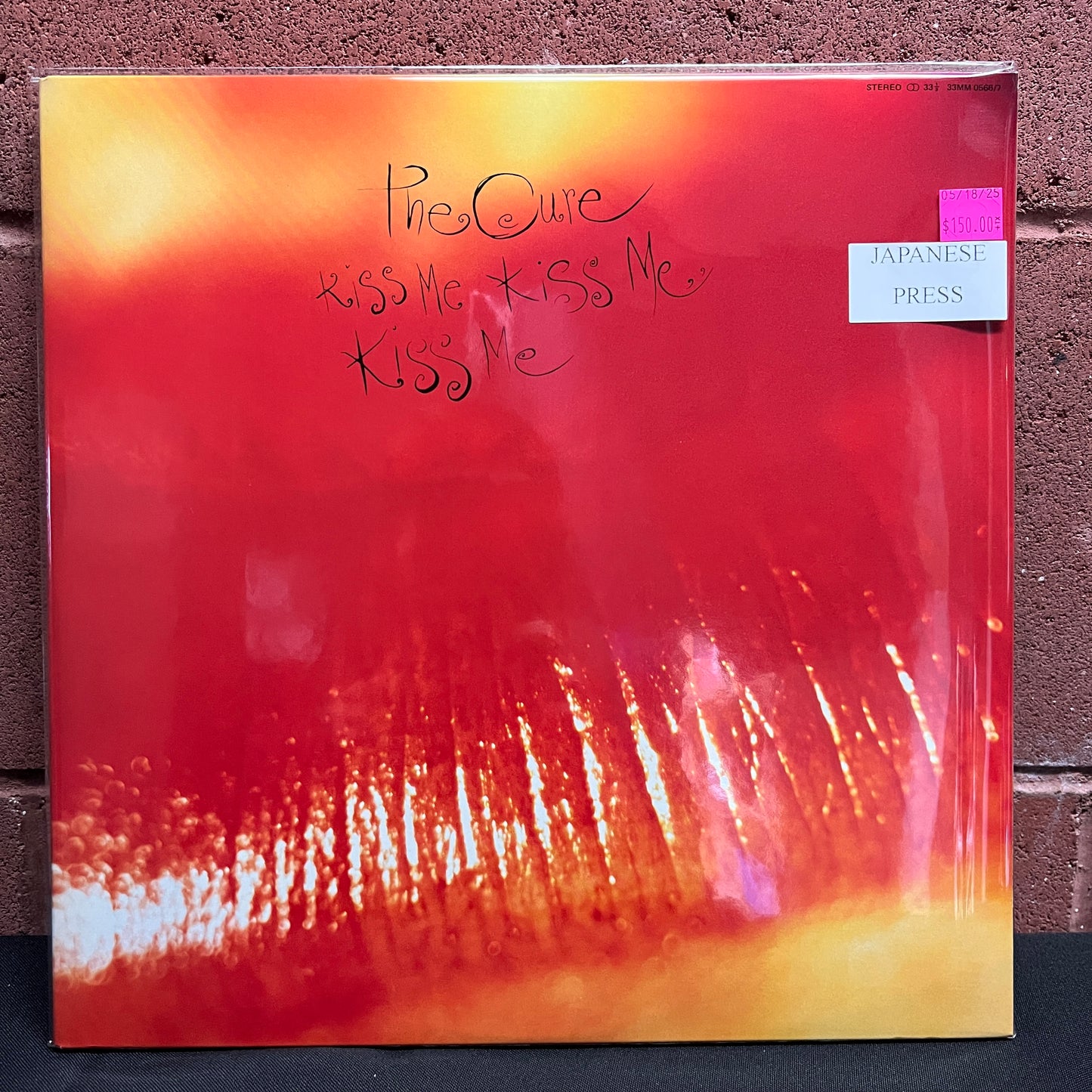 Used Vinyl: The Cure "Kiss Me Kiss Me Kiss Me" LP (Japanese Press)