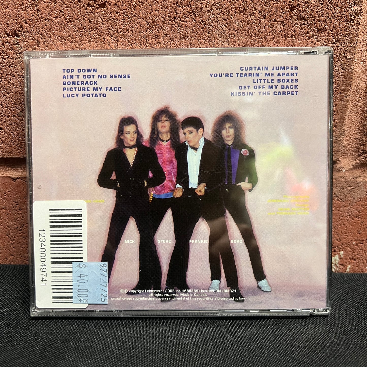 Used CD: Teenage Head "S/T" CD