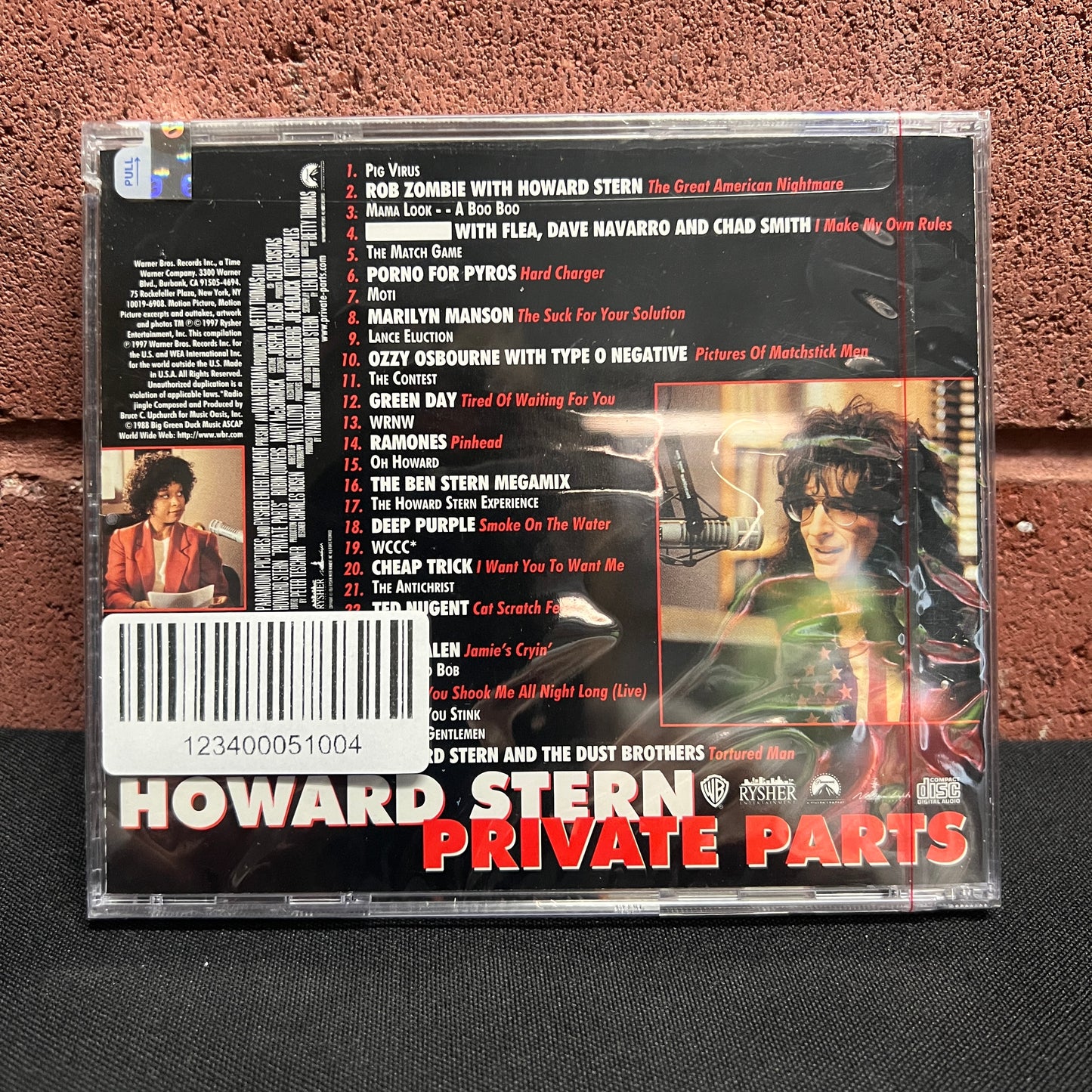 Used CD: V/A - "Howard Stern: Private Parts - The Album" CD (Sealed)