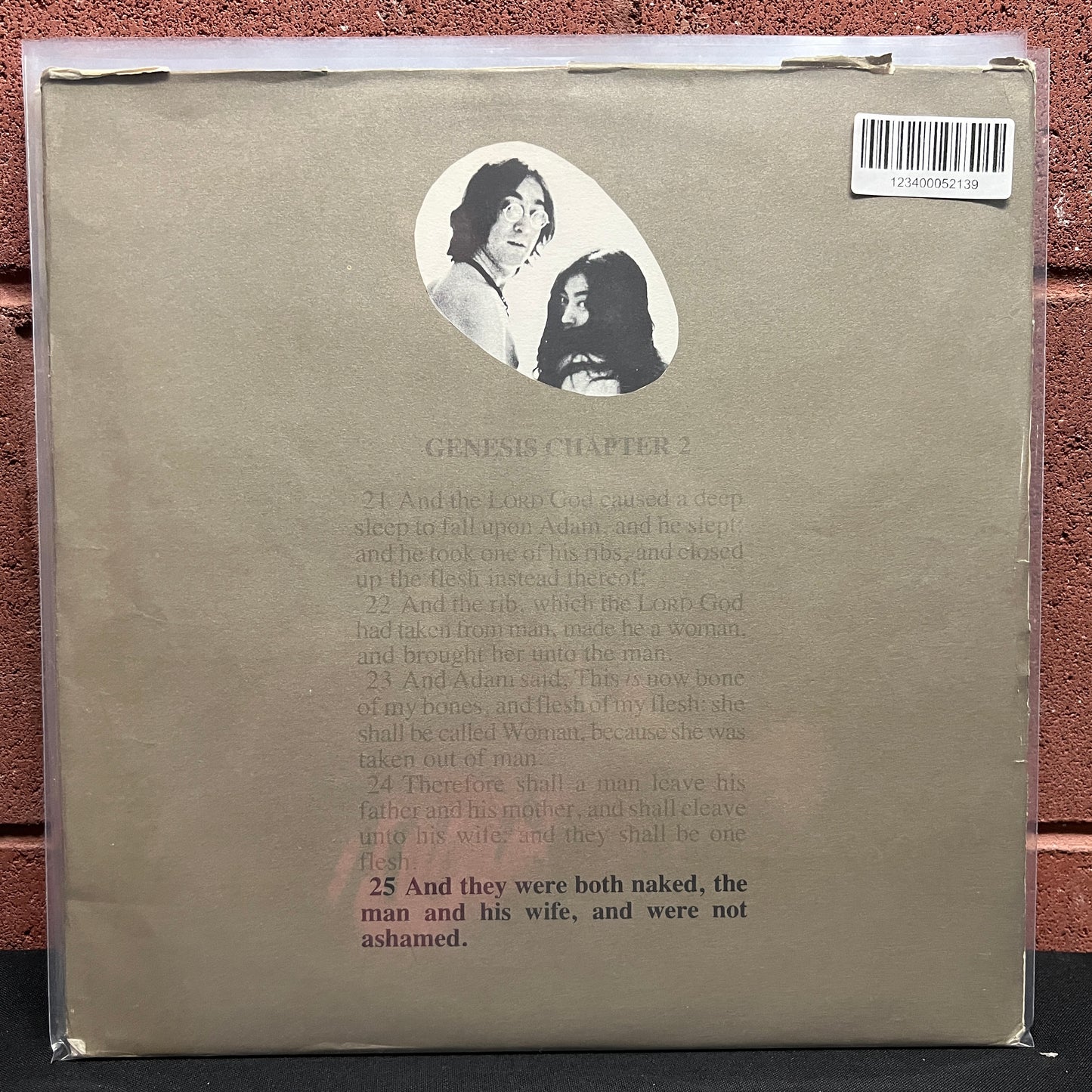 Used Vinyl: John Lennon & Yoko Ono "Unfinished Music No.1: Two Virgins" LP