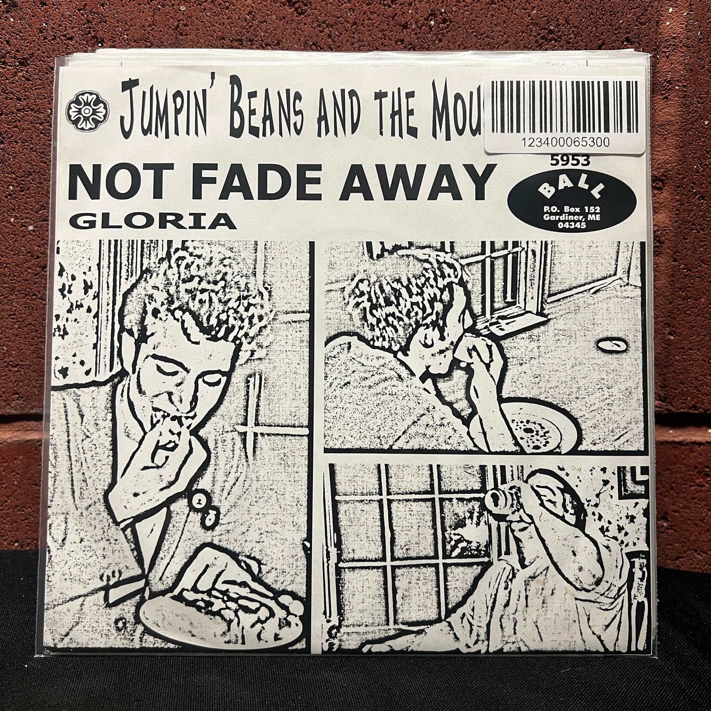 Used Vinyl: Jumpin' Beans And The Moustaches "Gloria / Not Fade Away" 7"