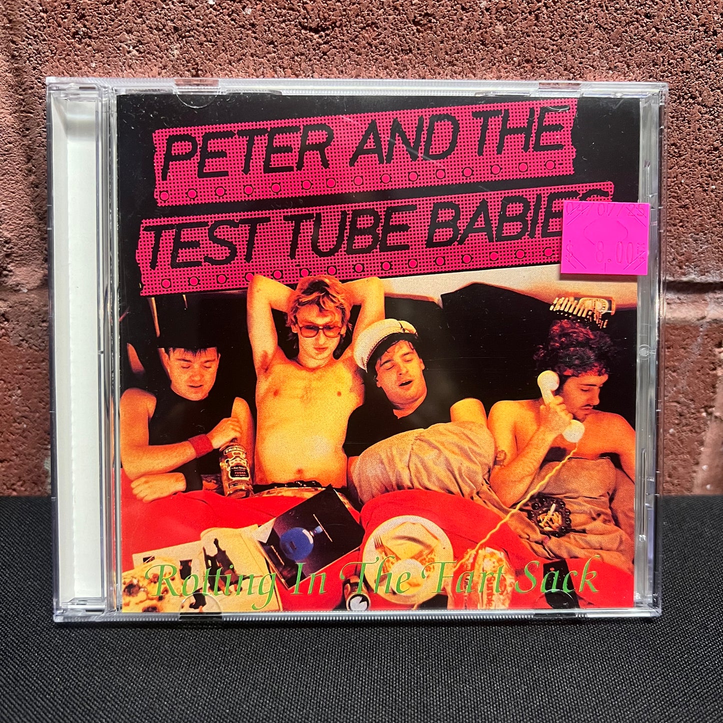 Used CD: Peter And The Test Tube Babies "Rotting In The Fart Sack" CD