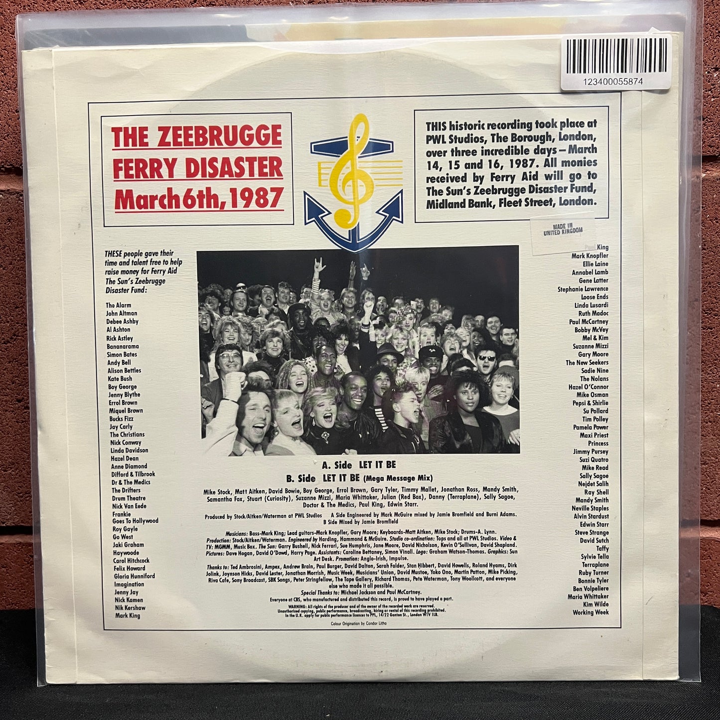 Used Vinyl: Ferry Aid "Let It Be" 12" (1987 UK Press)