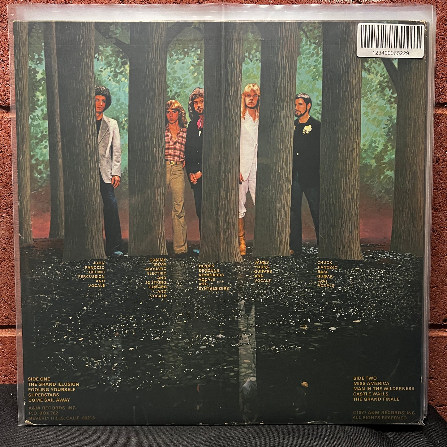Used Vinyl: Styx "The Grand Illusion" LP (1977 Press w/Poster)