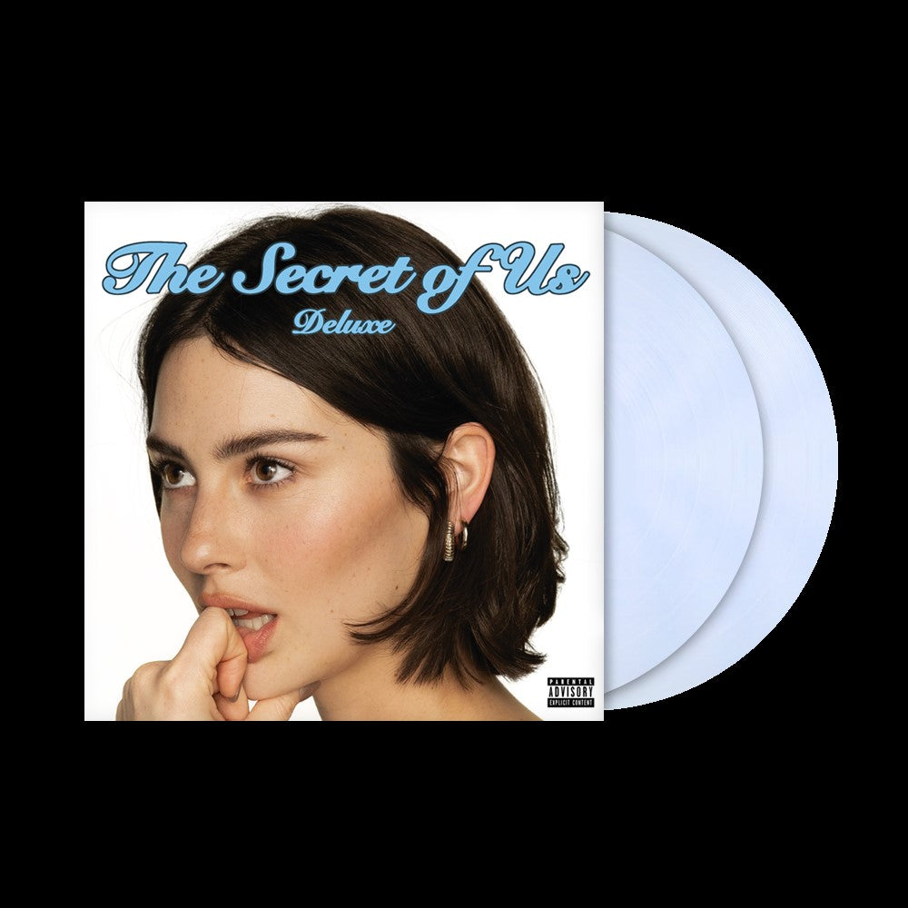 Gracie Abrams "The Secret of Us" 2xLP (Deluxe Transparent Moonlight Vinyl)