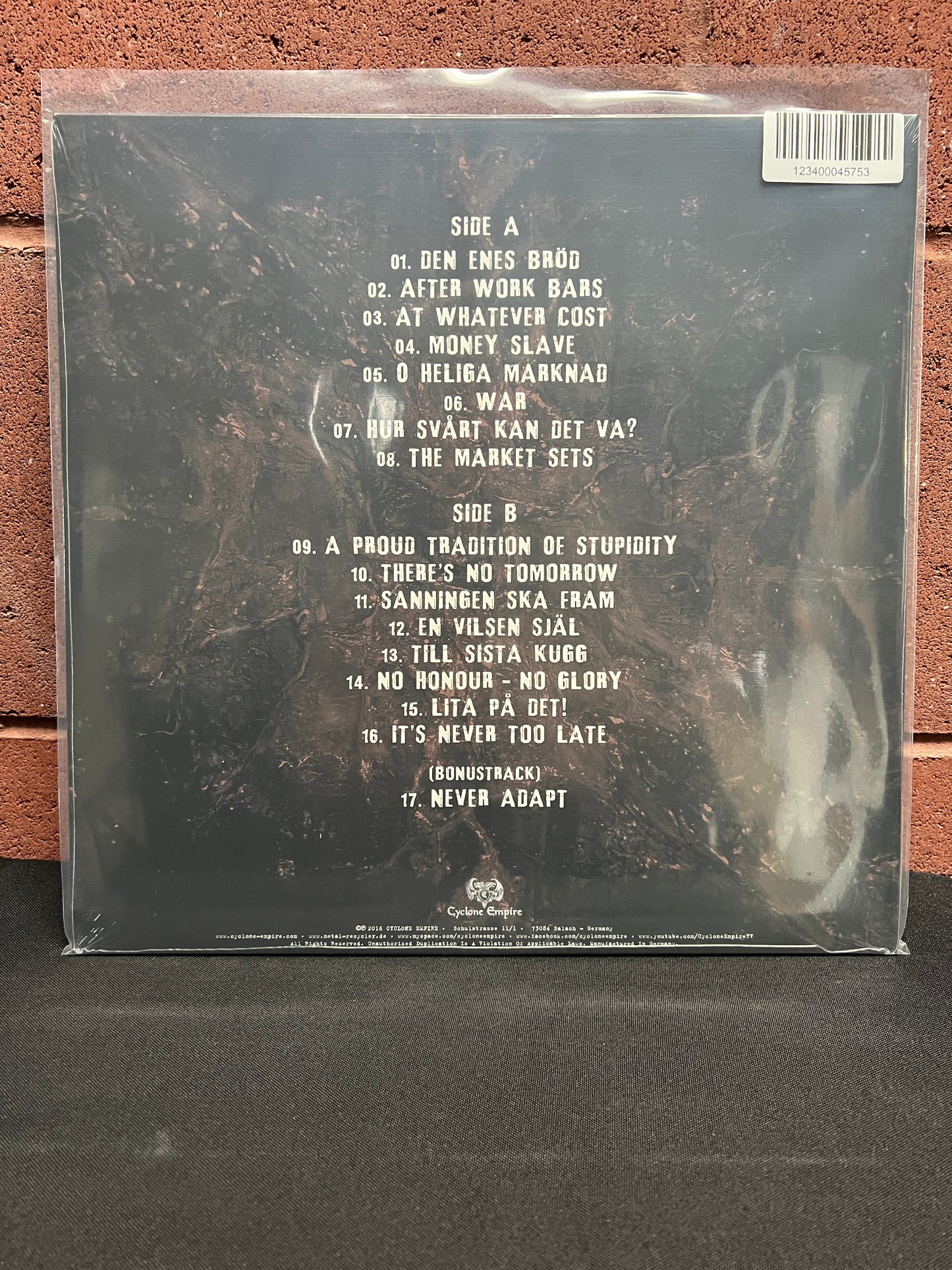 Used Vinyl: Parasit "A Proud Traditon Of Stupidity" LP