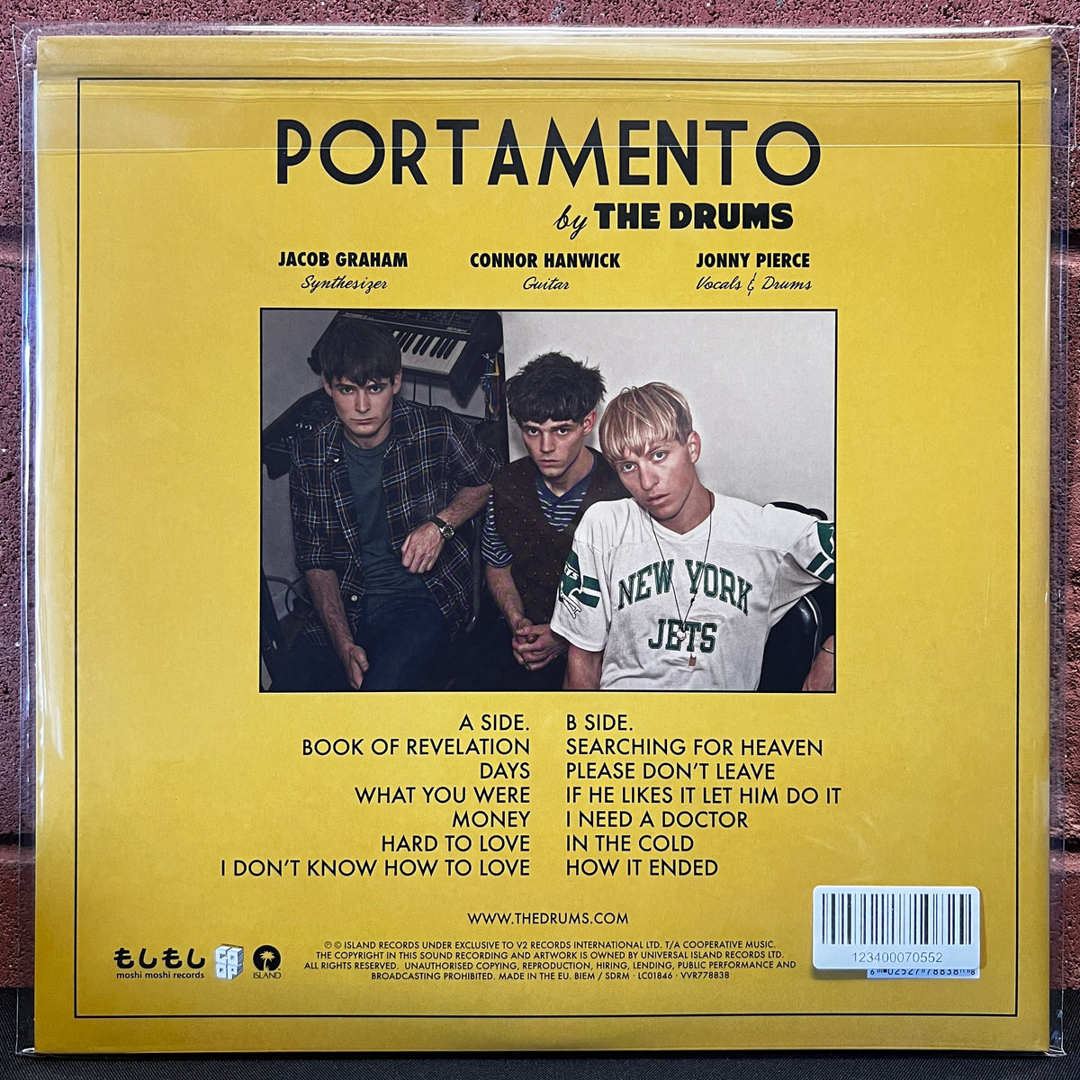 Used Vinyl: The Drums "Portamento" LP (2011 Euro Press)