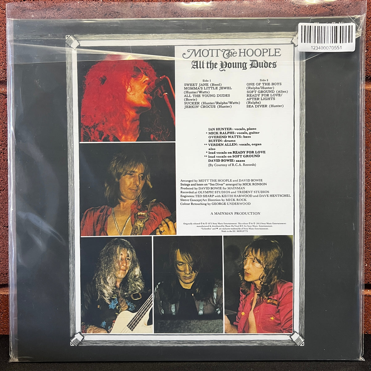 Used Vinyl: Mott The Hoople "All The Young Dudes" LP (2013 Euro Press)