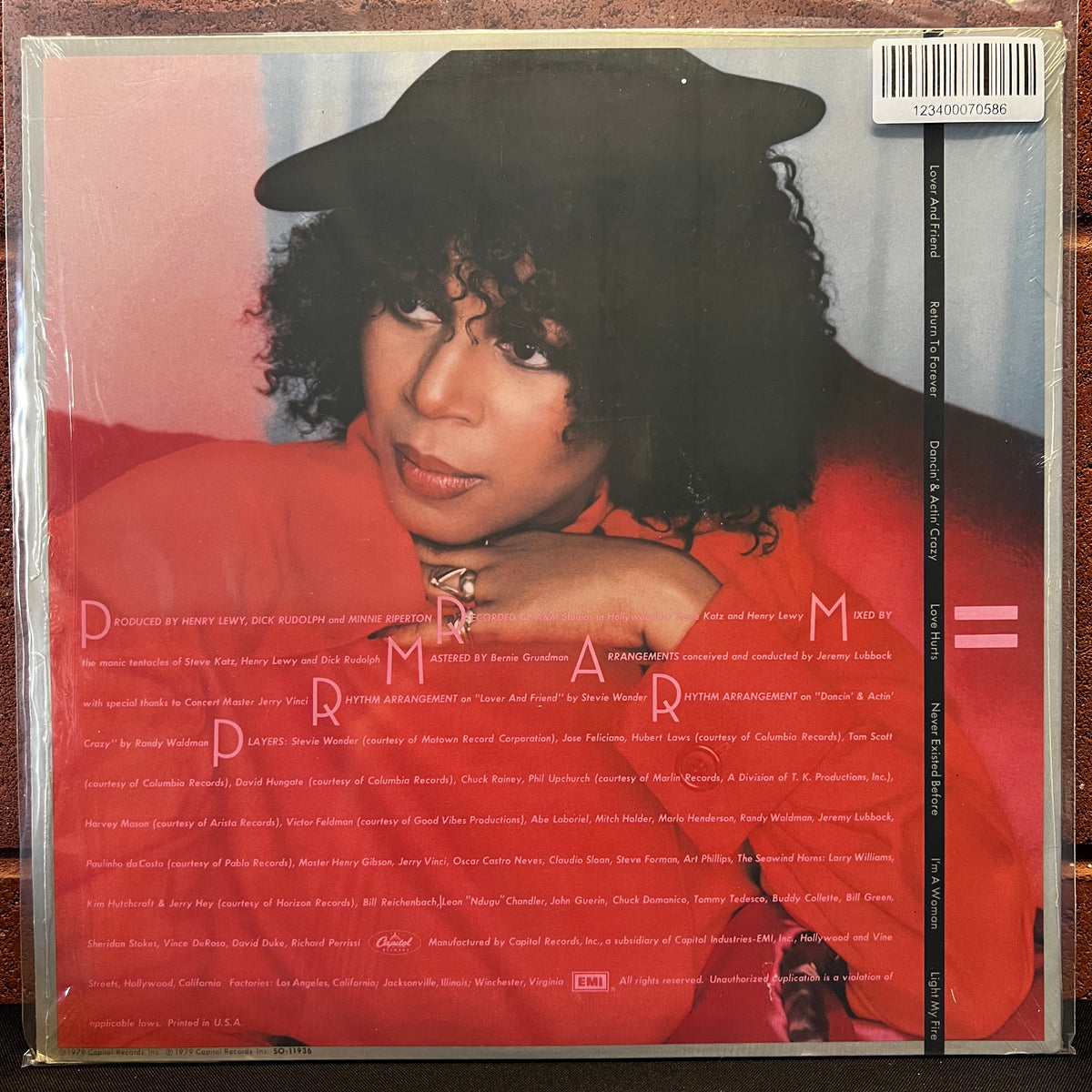 Used Vinyl: Minnie Riperton "Minnie" LP (1979 Press)