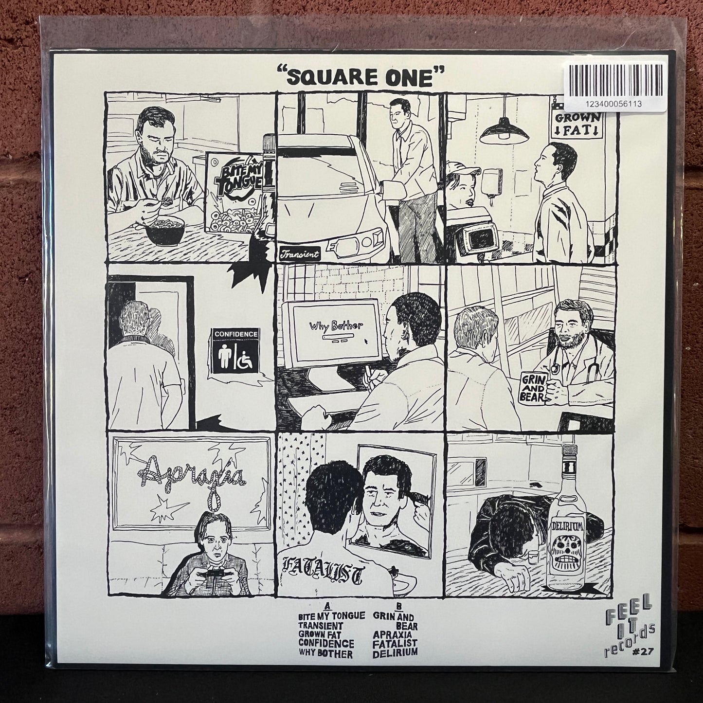 Used Vinyl: Fried Egg "Square One" LP (Test Press)