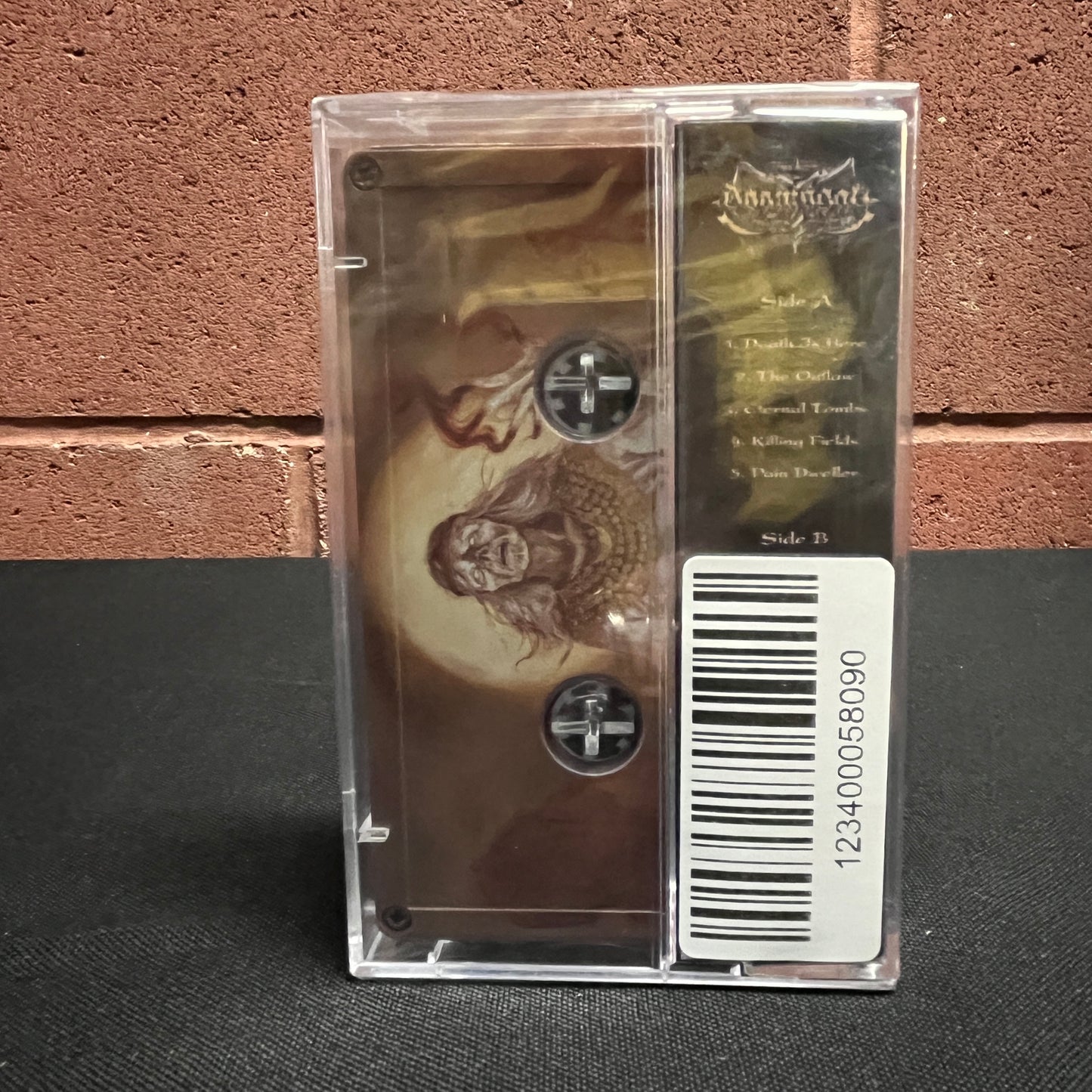 Used Cassette: Doomsday "Never Know Peace" Tape (Sealed)