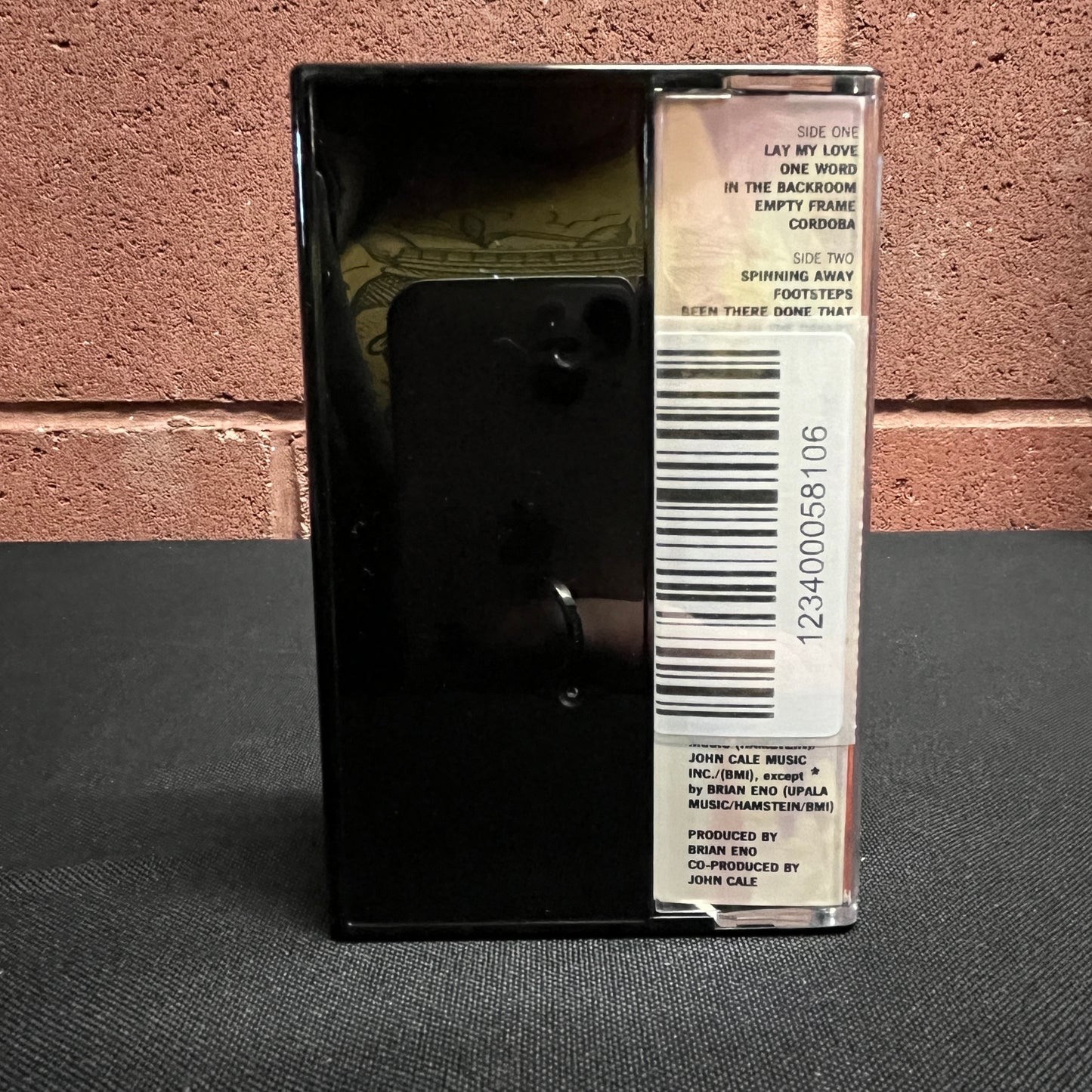 Used Cassette: Eno / Cale (Brian Eno, John Cale) "Wrong Way Up" Tape (1990 US pressing)