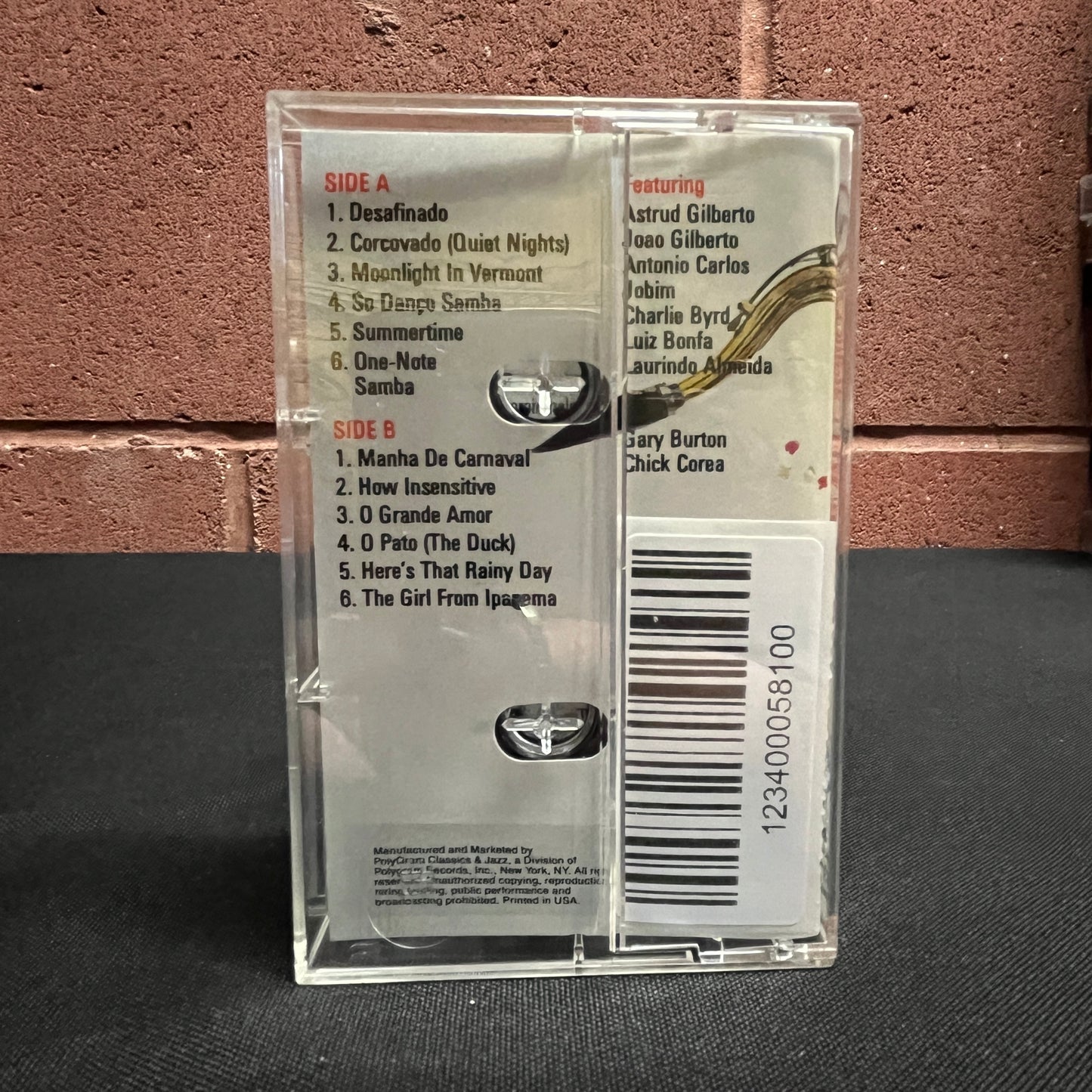 Used Cassette: Stan Getz "Stan Getz" Tape (1987 Digital Remaster)