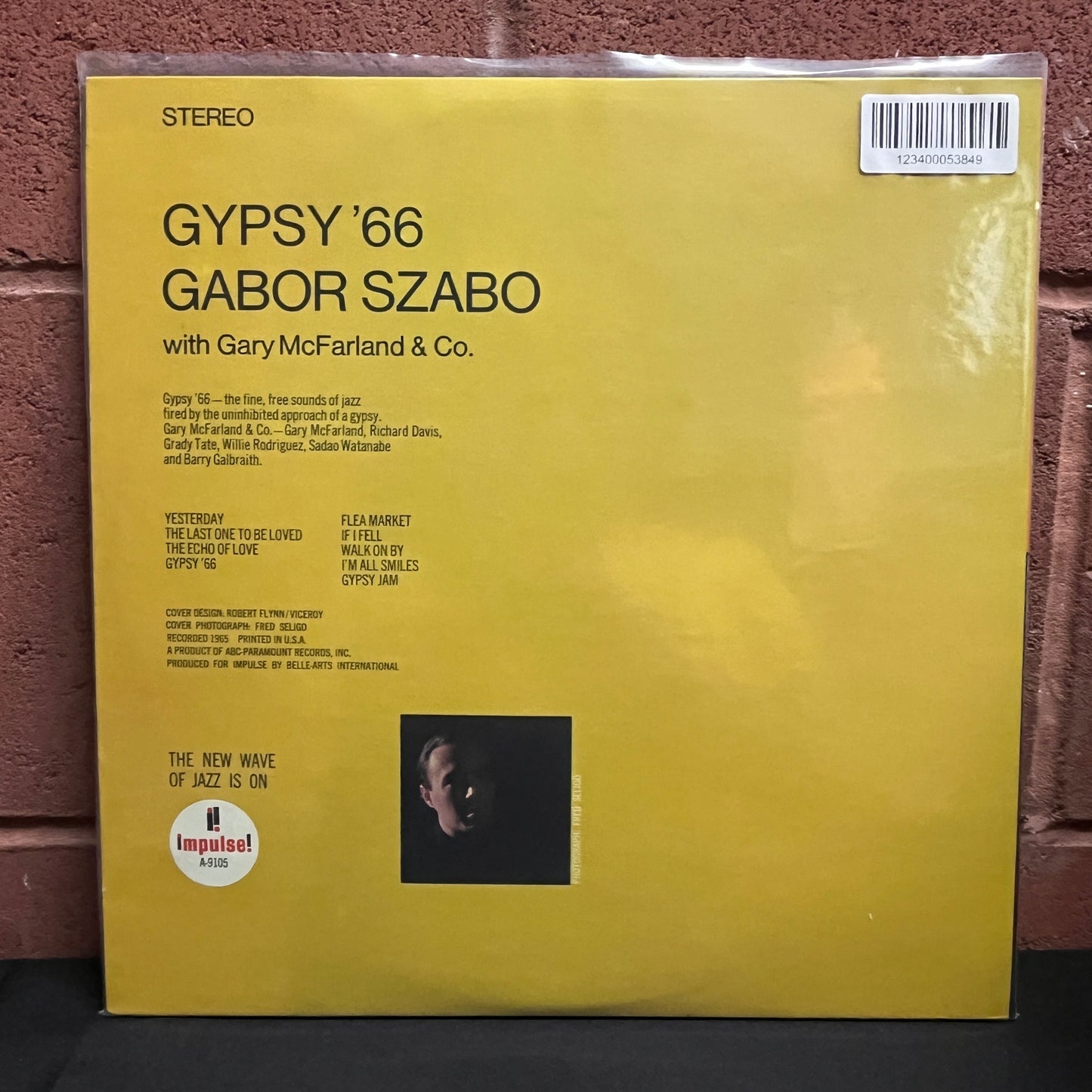 Used Vinyl: Gabor Szabo With Gary McFarland & Co. "Gypsy '66" LP (1966 1st Stereo Press)
