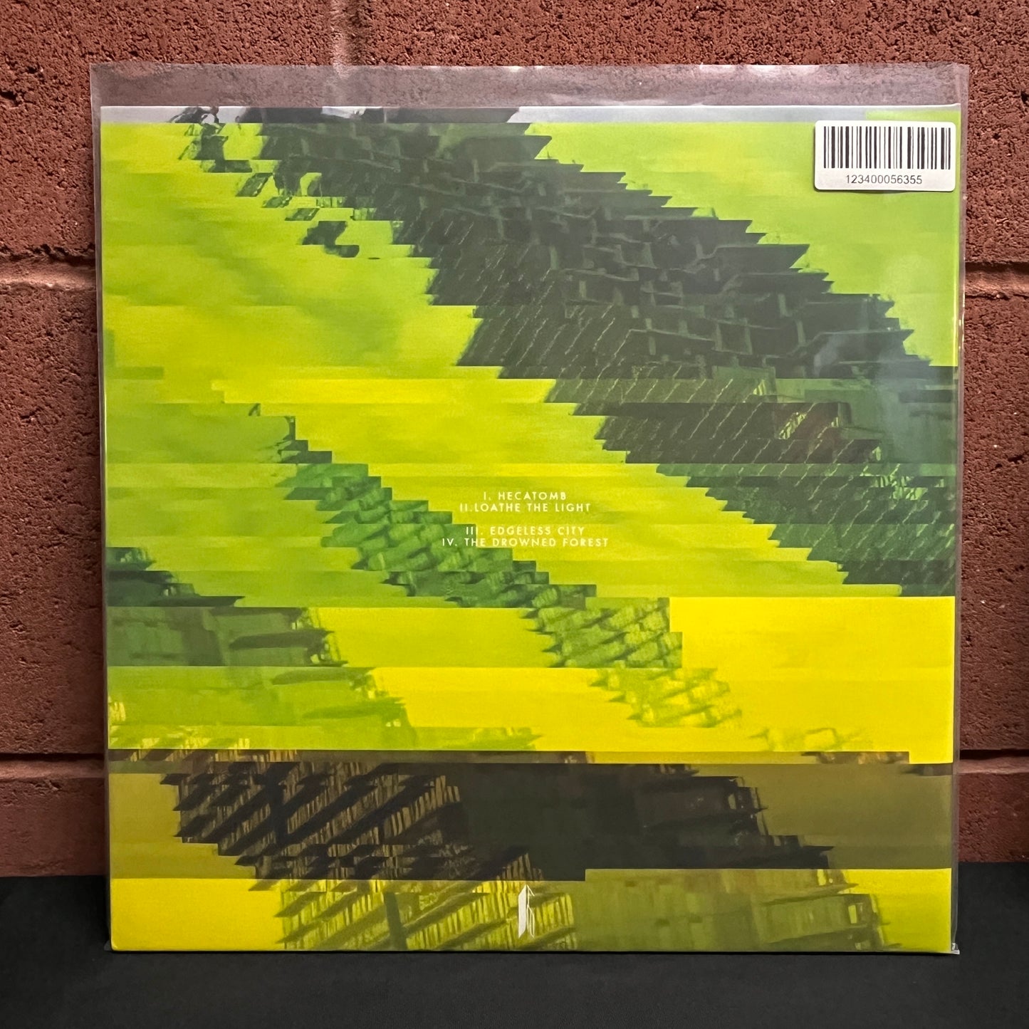 Used Vinyl: Locrian & Christoph Heemann "S/T" LP (Black Inside Blue Vinyl)