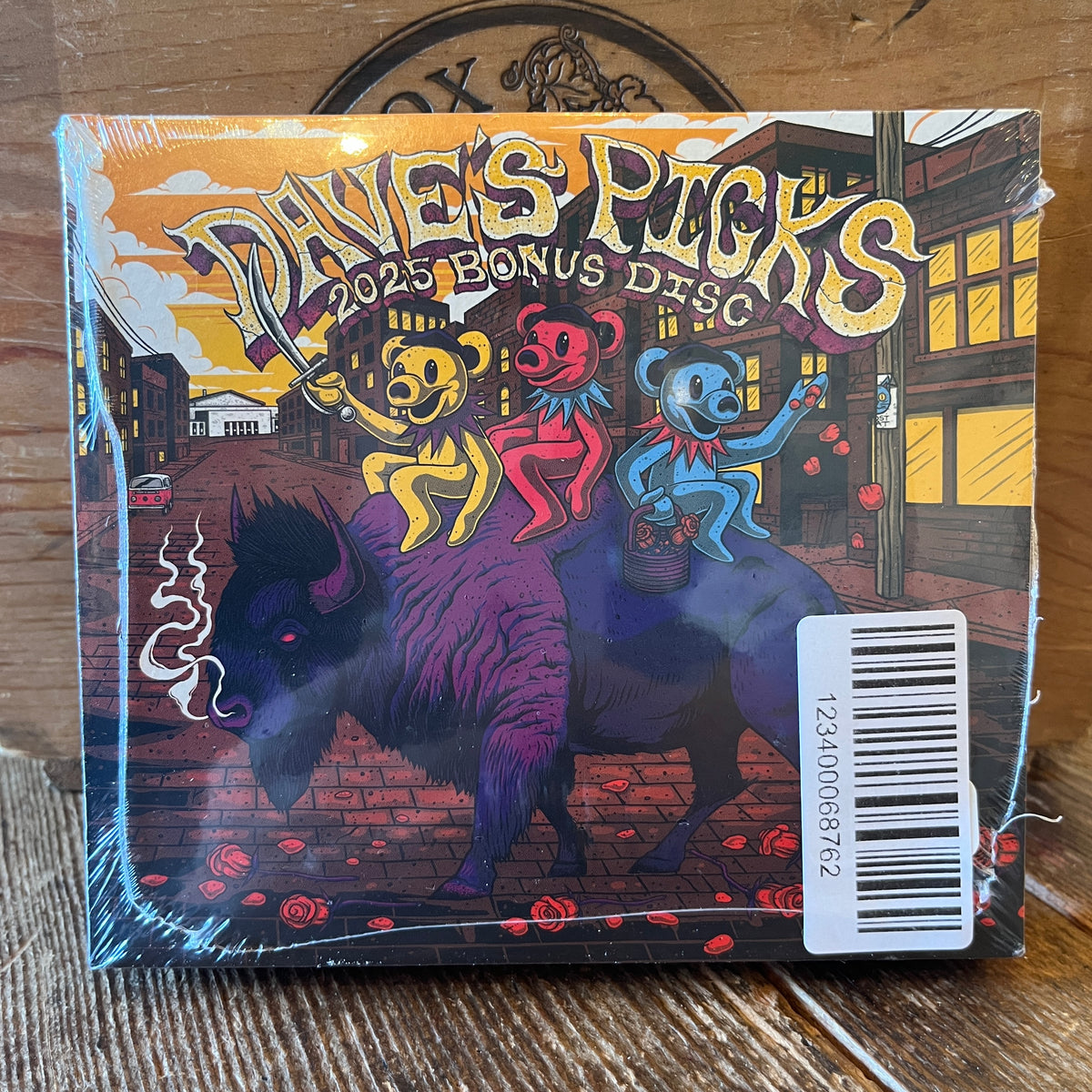 Used CD: Grateful Dead "Dave's Picks, Volume 54 (Baltimore Civic Center, Baltimore, MD 3/26/73) / Dave's Picks 2025 Bonus Disc" 4xCD Set (2025 Press - Sealed)