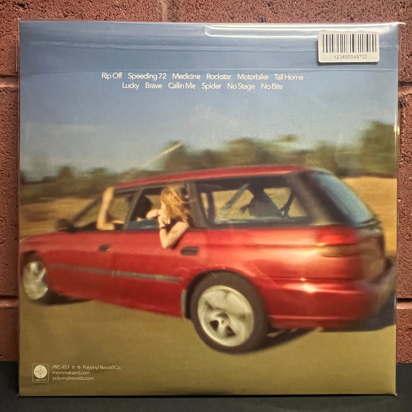 Used Vinyl: Momma "Household Name" LP (Clear with Light Blue Smoke)