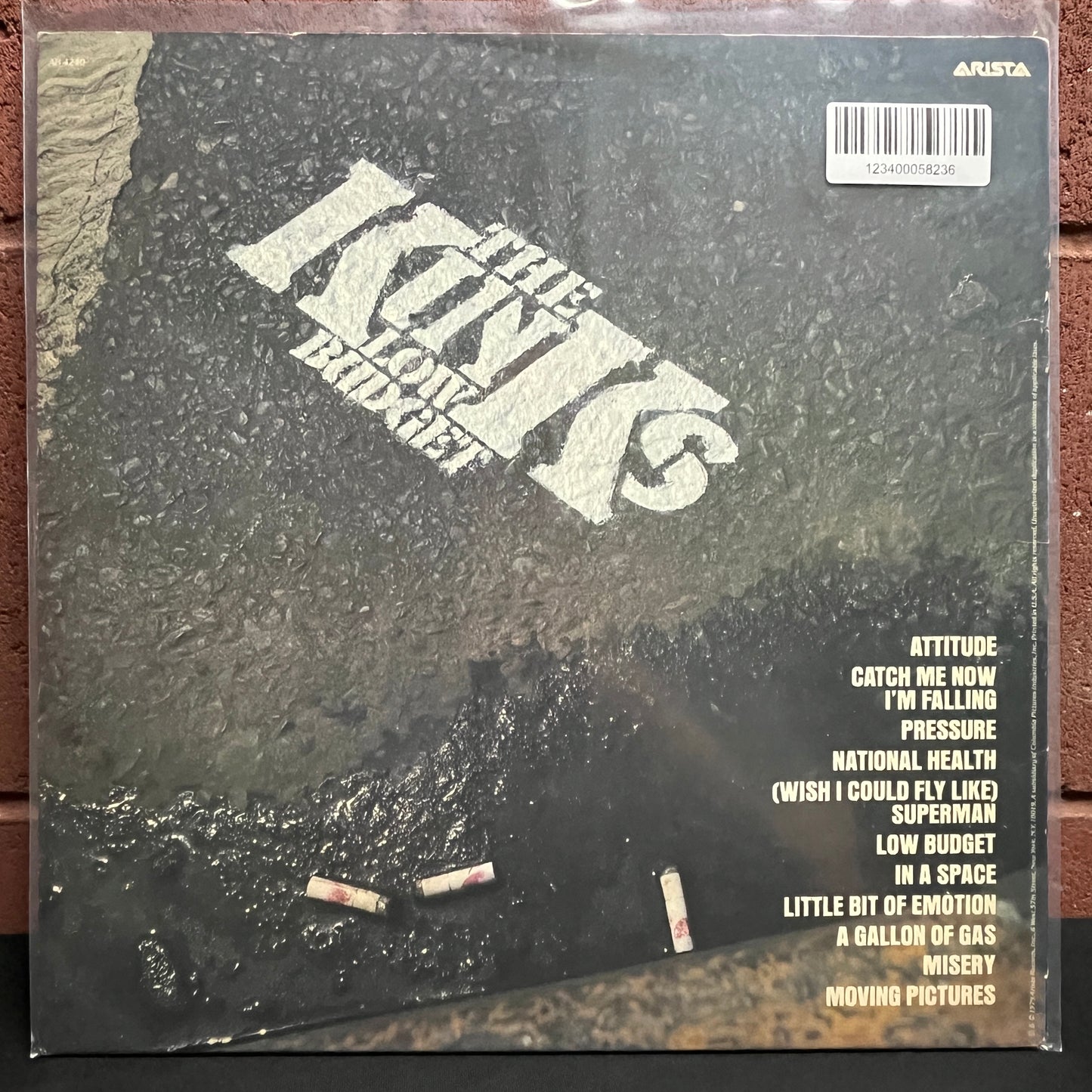 Used Vinyl: The Kinks "Low Budget" LP