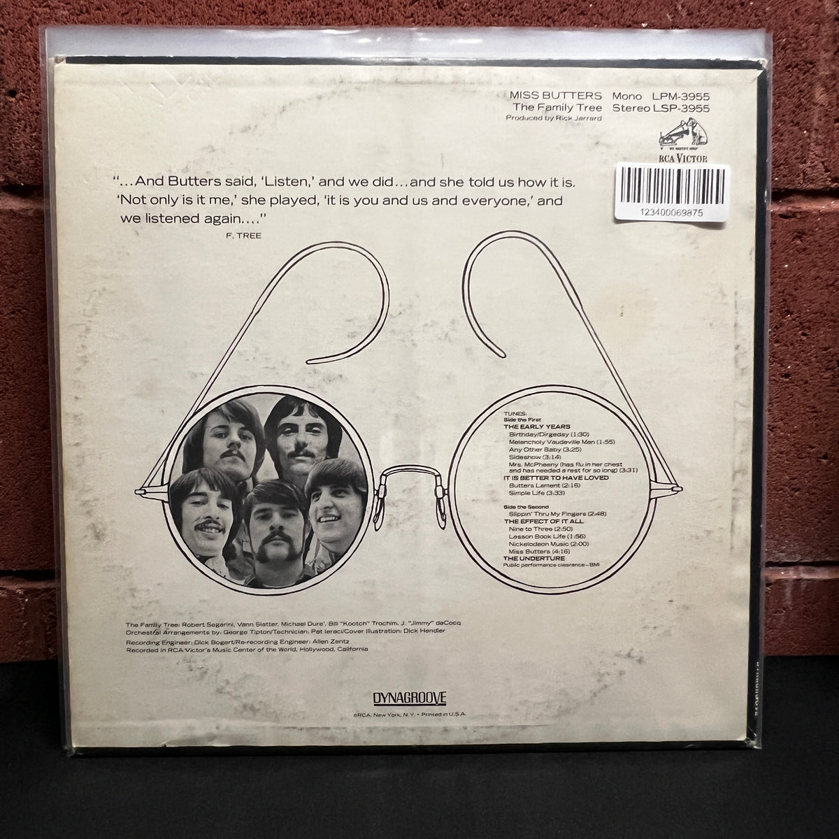 Used Vinyl: Family Tree "Miss Butters" LP (1968 Hollywood pressing)